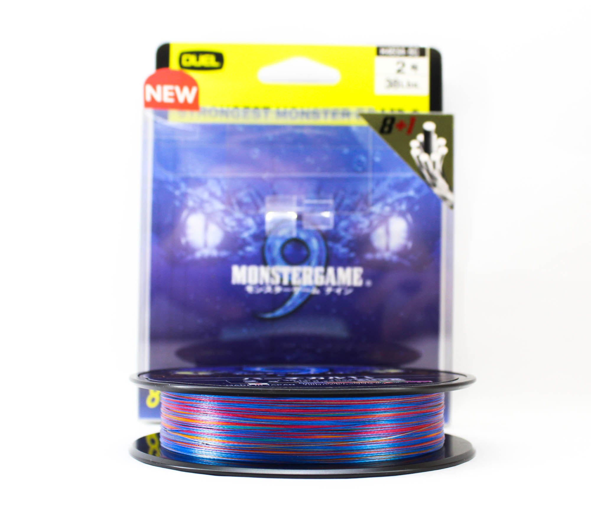 Yo Zuri Duel P.E Line Monster Game X9 Multi 300m P.E 2 (0.24mm) (0479)