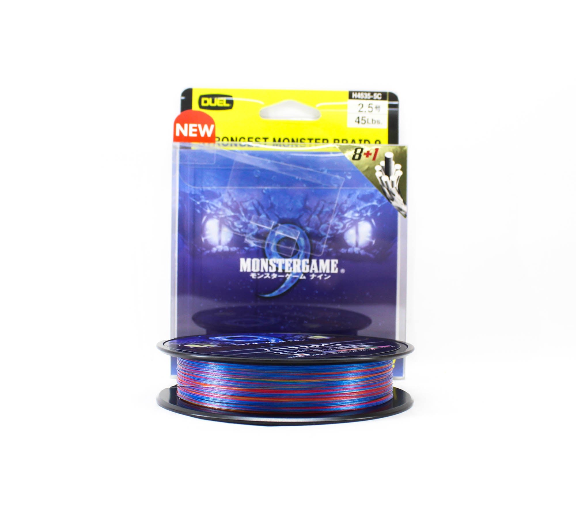Yo Zuri Duel P.E Line Monster Game X9 Multi 300m P.E 2.5 (0.27mm) (0486)