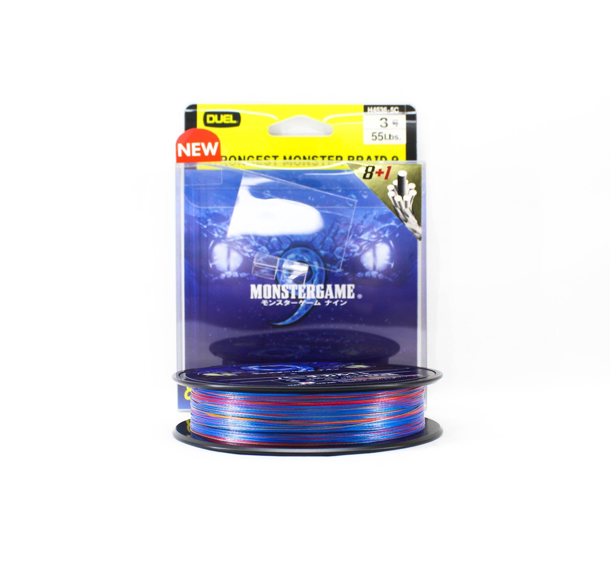 Yo Zuri Duel P.E Line Monster Game X9 Multi 300m P.E 3 (0.3mm) (0493)