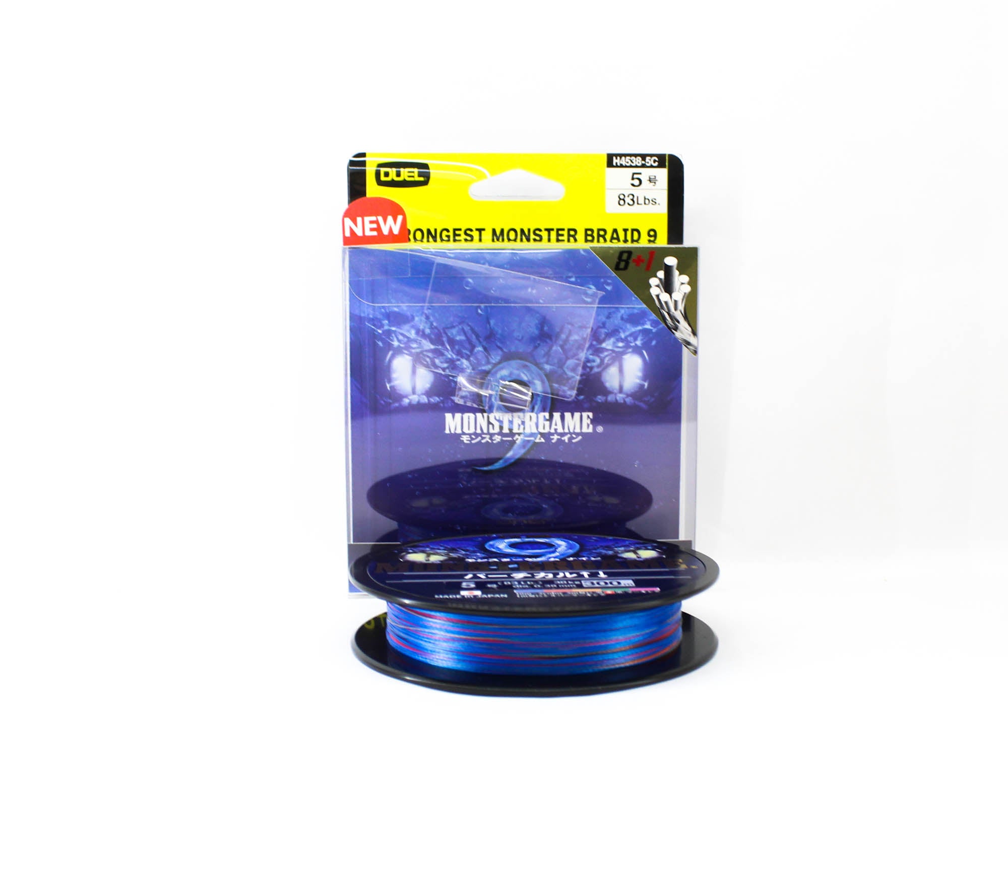 Yo Zuri Duel P.E Line Monster Game X9 Multi 300m P.E 5 (0.38mm) (0516)