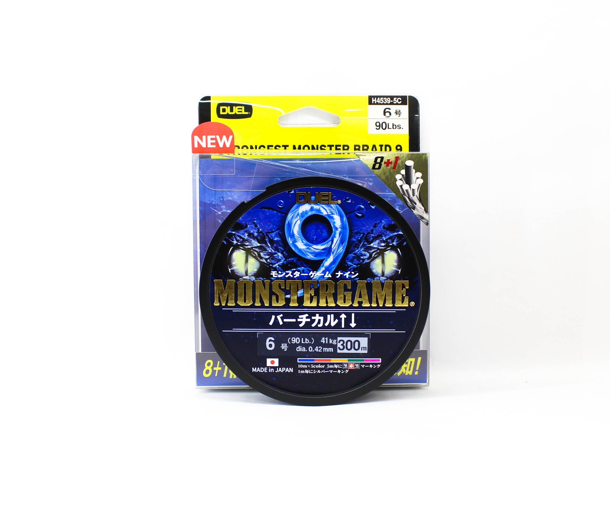 Yo Zuri Duel P.E Line Monster Game X9 Jigging Multi 300m P.E 6 (0523)