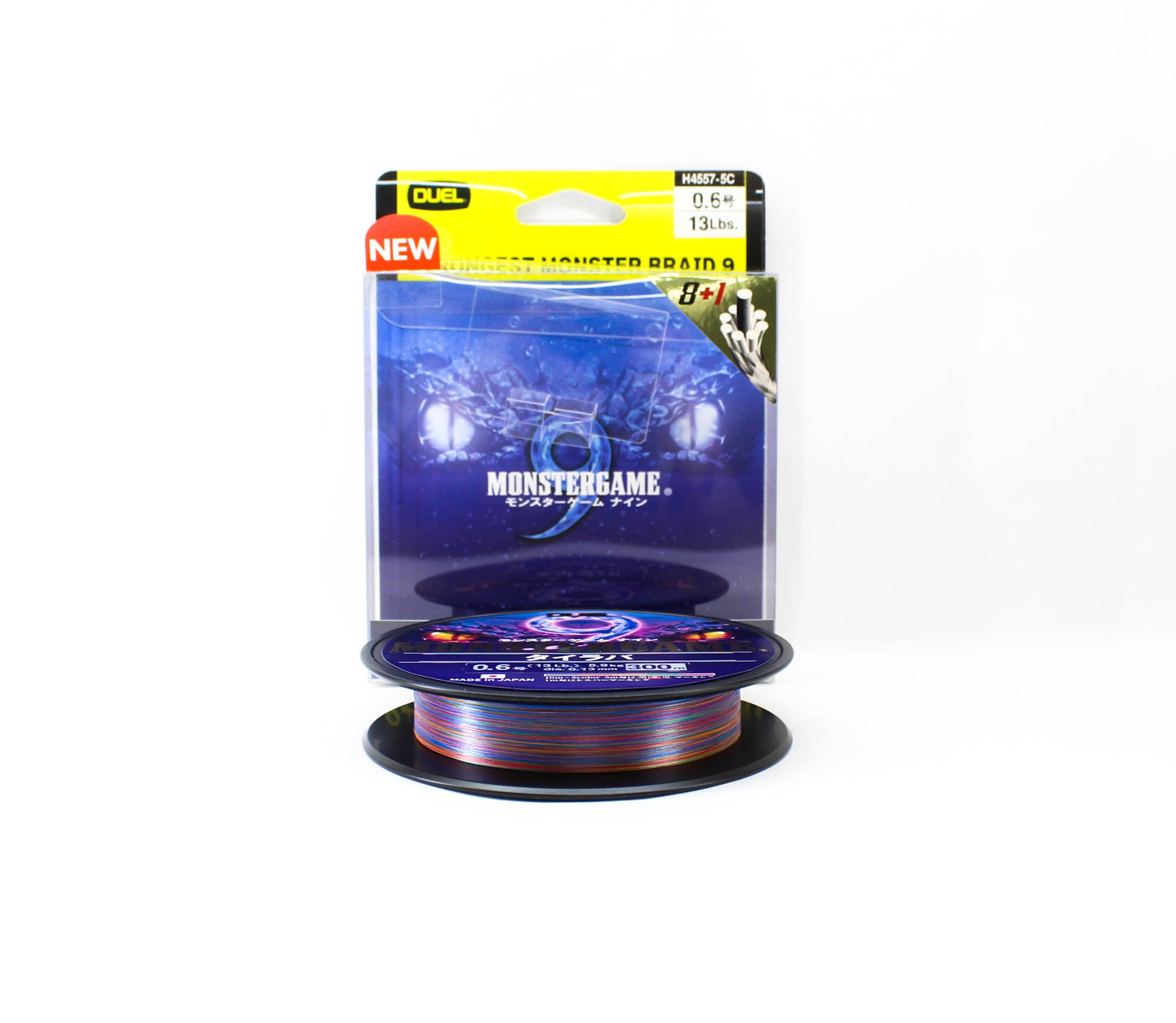 Yo Zuri Duel P.E Line Monster Game X9 Tairaba Multi 300m P.E 0.6 (0707)