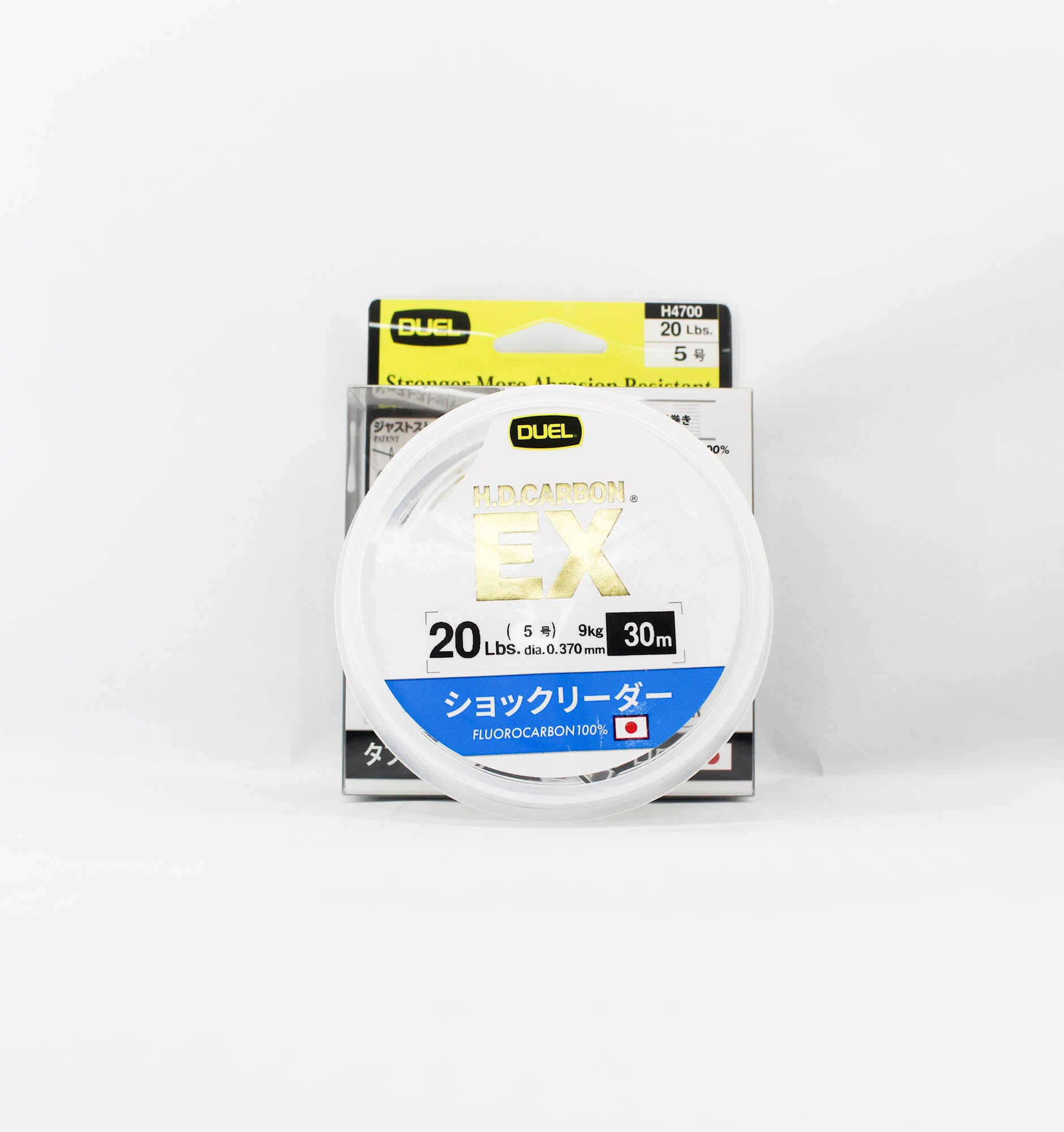 Yo Zuri Duel H.D carbon Line EX Shock Fluorocarbon 30m 20lb H4700 (4988)