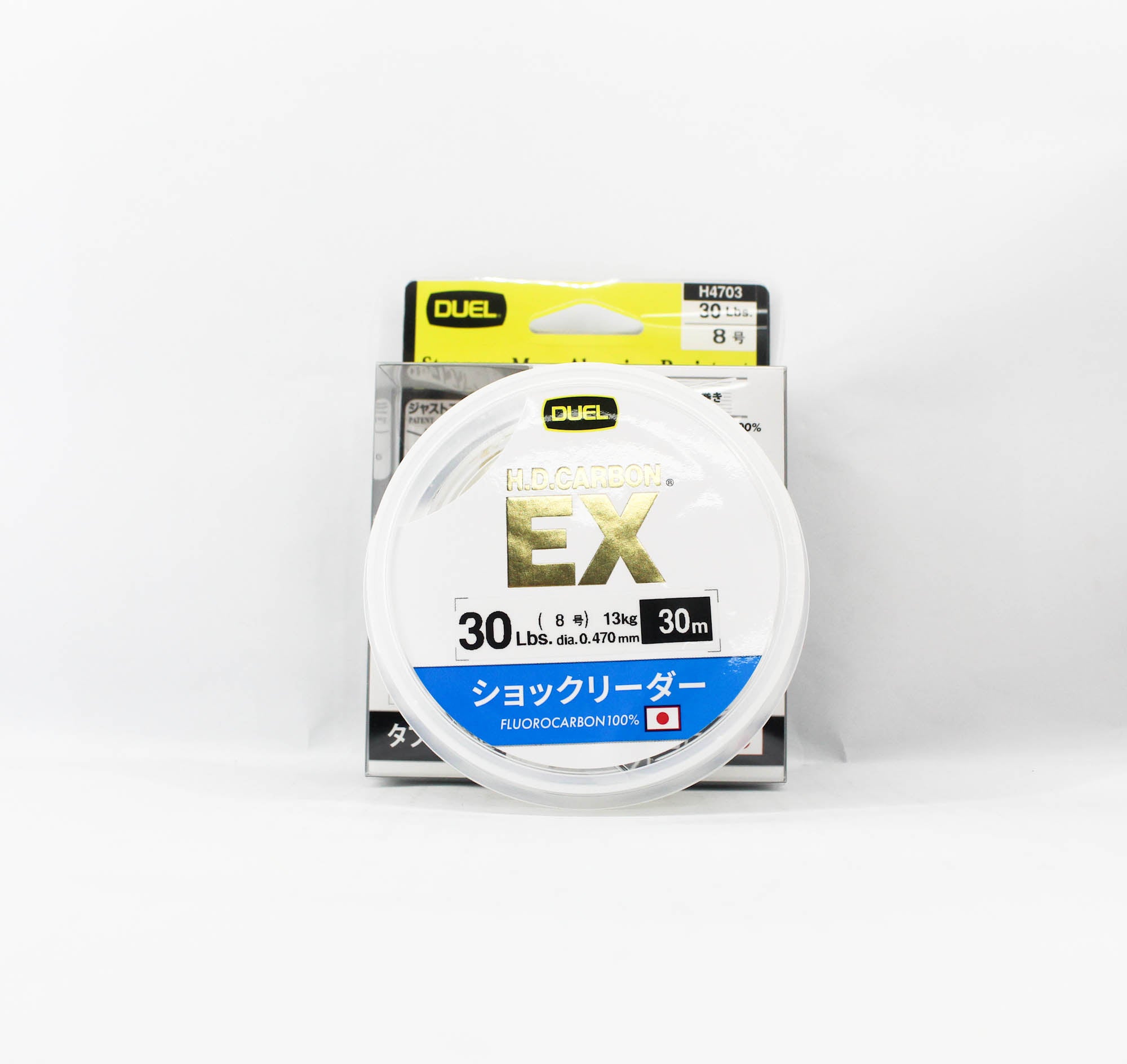Yo Zuri Duel H.D carbon Line EX Shock Fluorocarbon 30m 30lb H4703 (5015)
