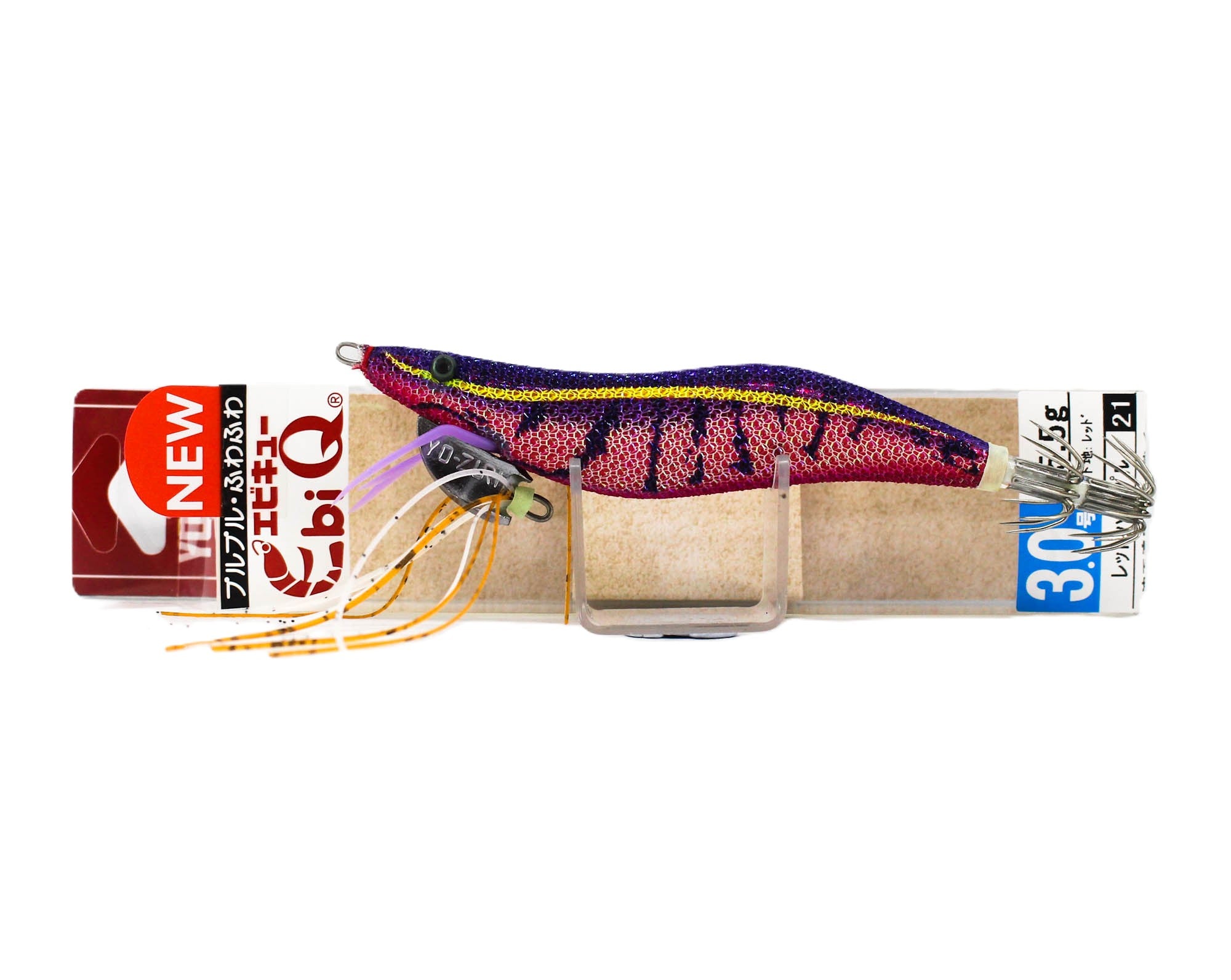 Yo Zuri Ebi-Q Squid Jig Sinking Lure Size 3.0 A1805-RDPU (6784)