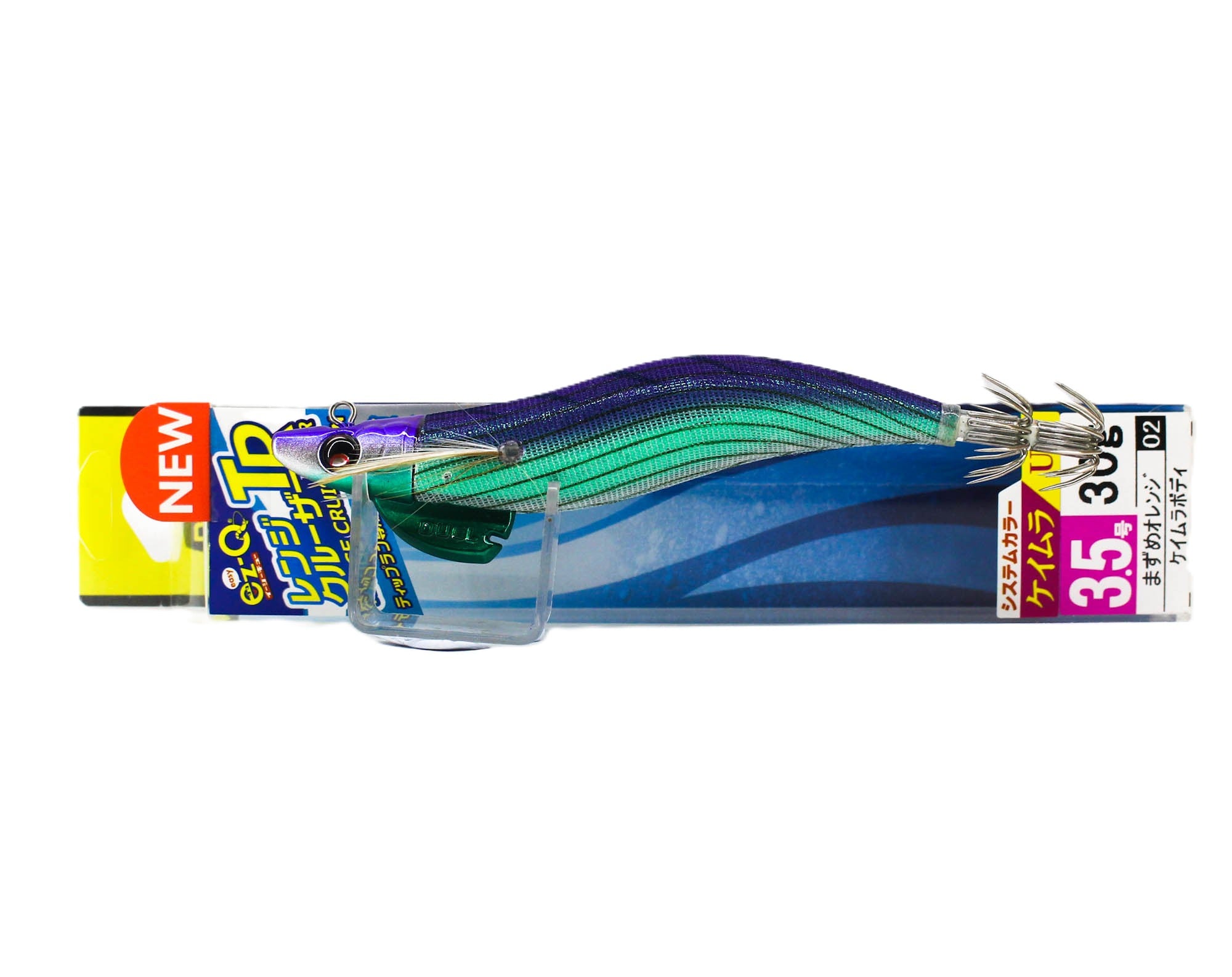 Yo Zuri Duel EZ-Q Range Cruiser TR Squid Jig 3.5 30 grams A1881-MPU (9556)