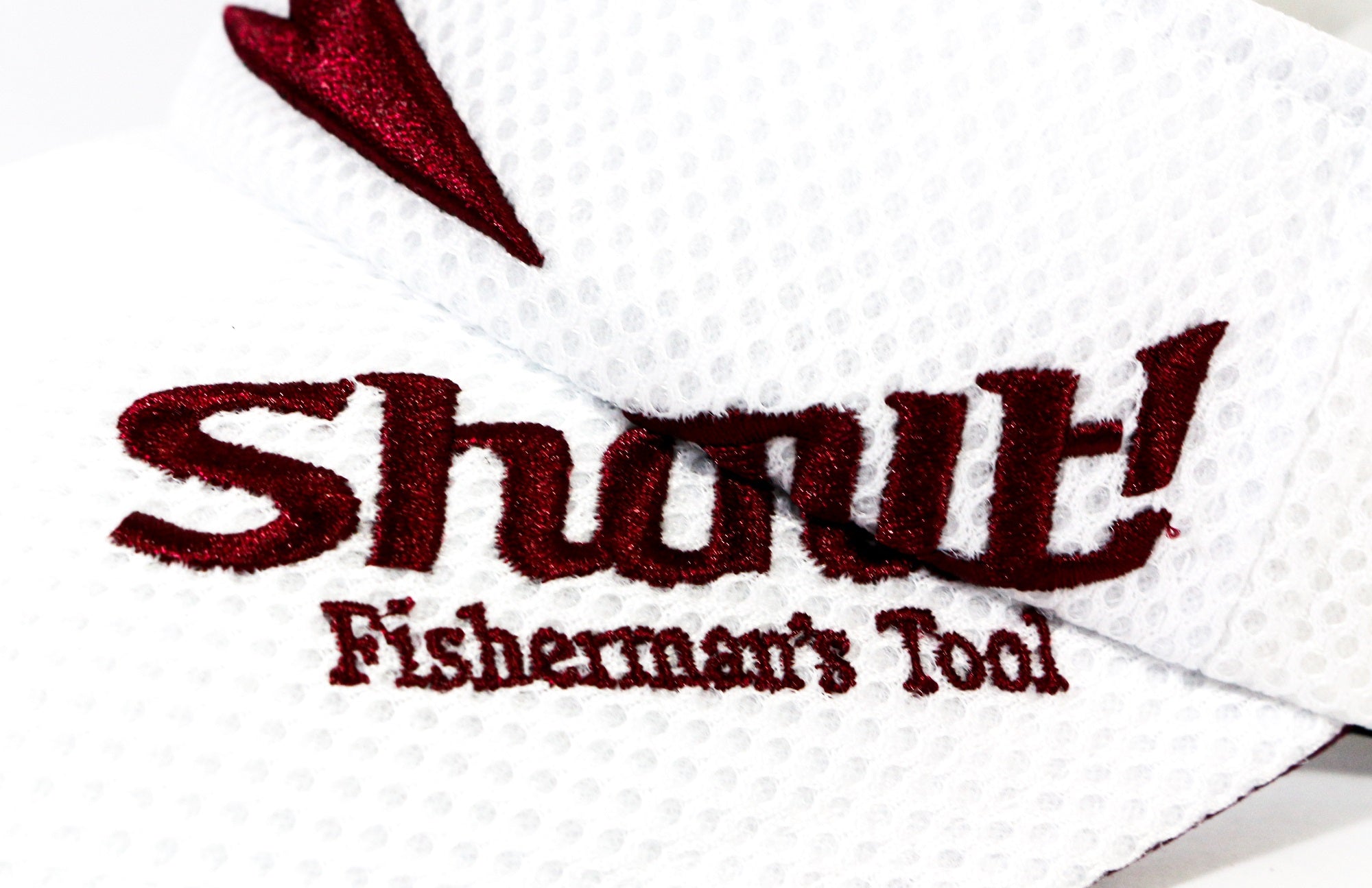 Shout 55-MS Sun Visor Mesh White Free Size Adjustable (5049)