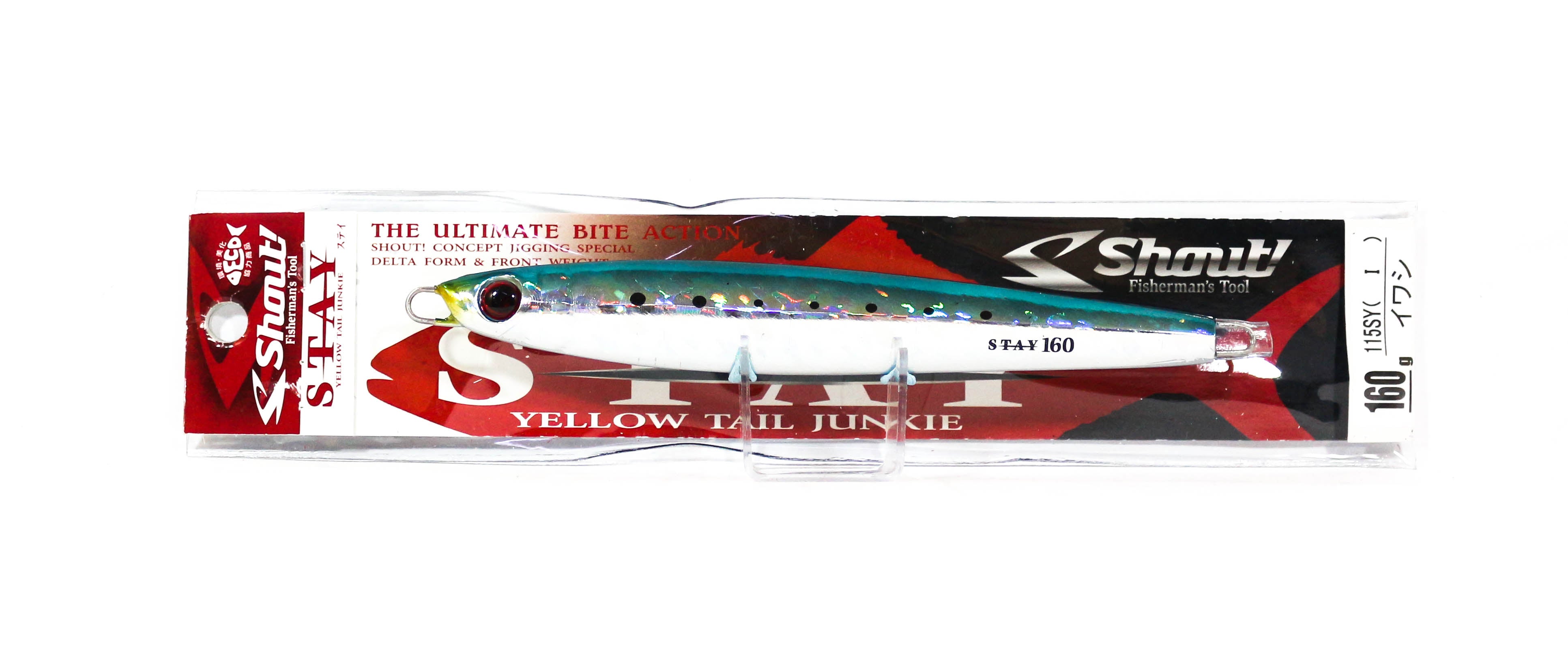 Shout 115-SY Metal Jig Stay 160 grams I (6939)