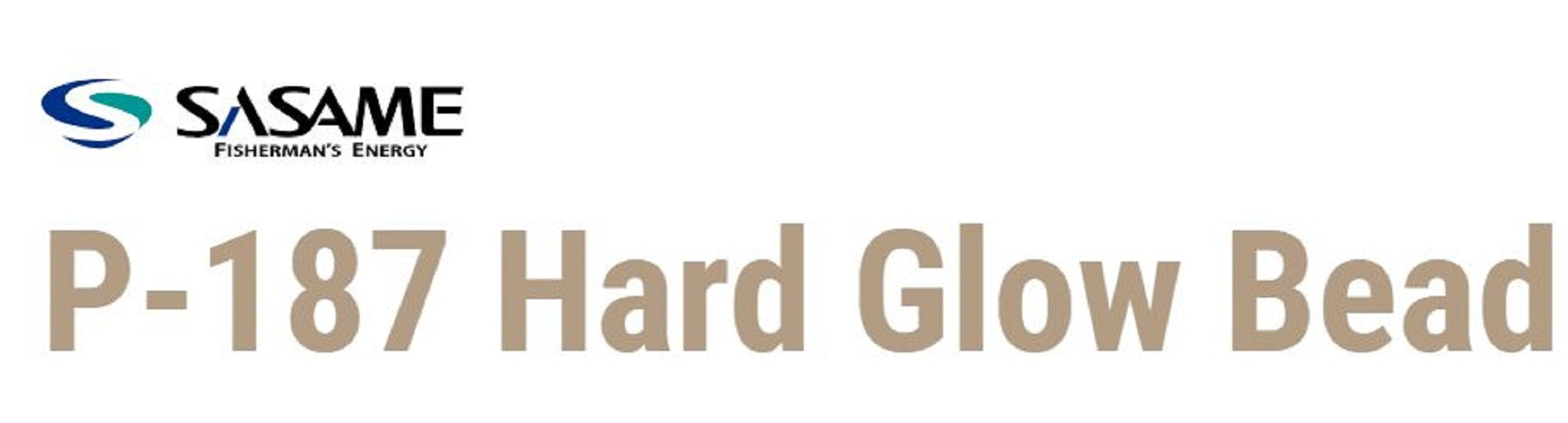 Sasame P-187 Luminous Glow Bead Hard Size 4 (3838)
