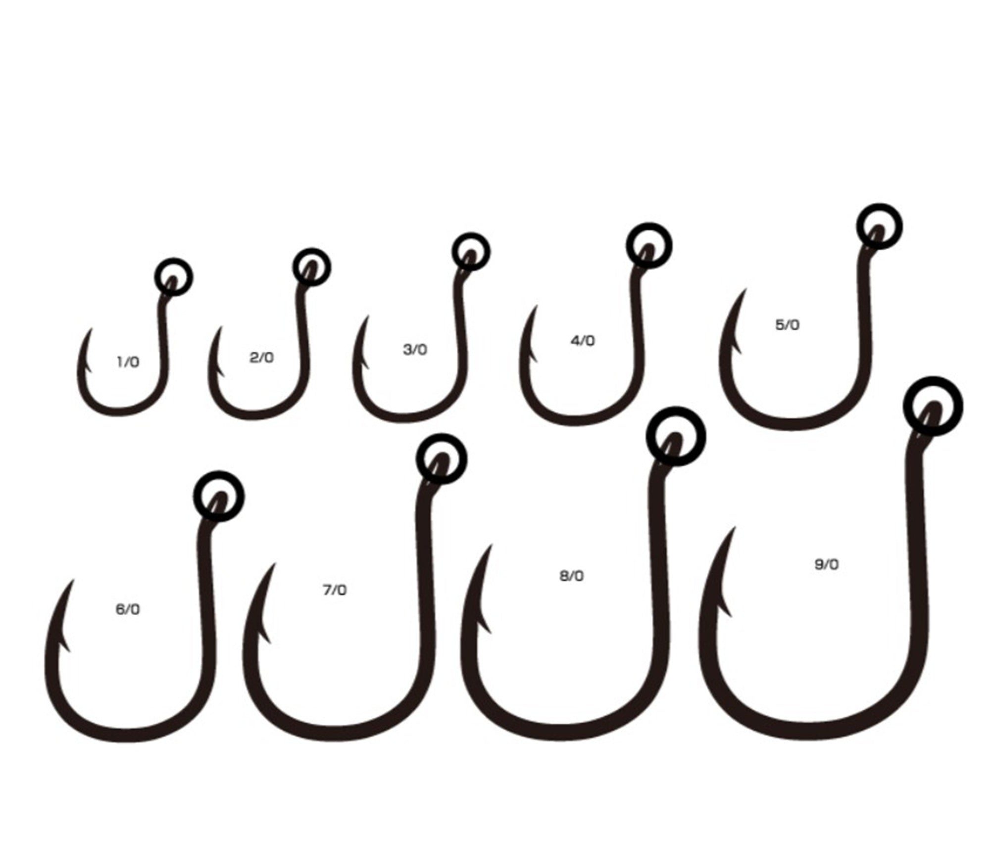 Shout 207-RK Ringed Kudako Power Jigging Single Hook Silver Size 8/0 (7896)