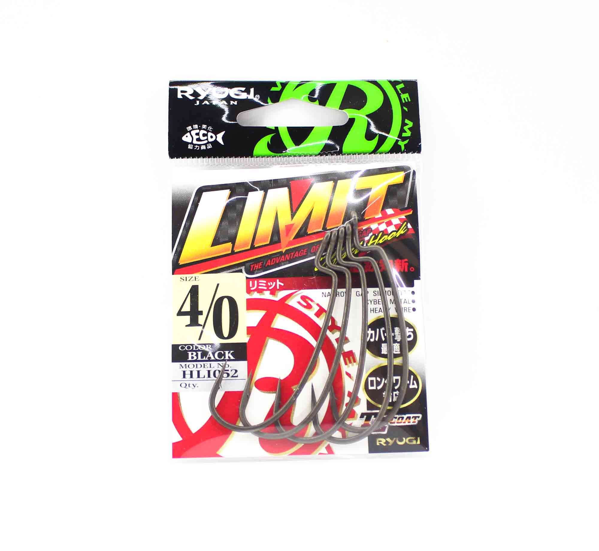 Ryugi HLI052 Limit Offset Worm Narrow Gap Size 4/0 (4153)