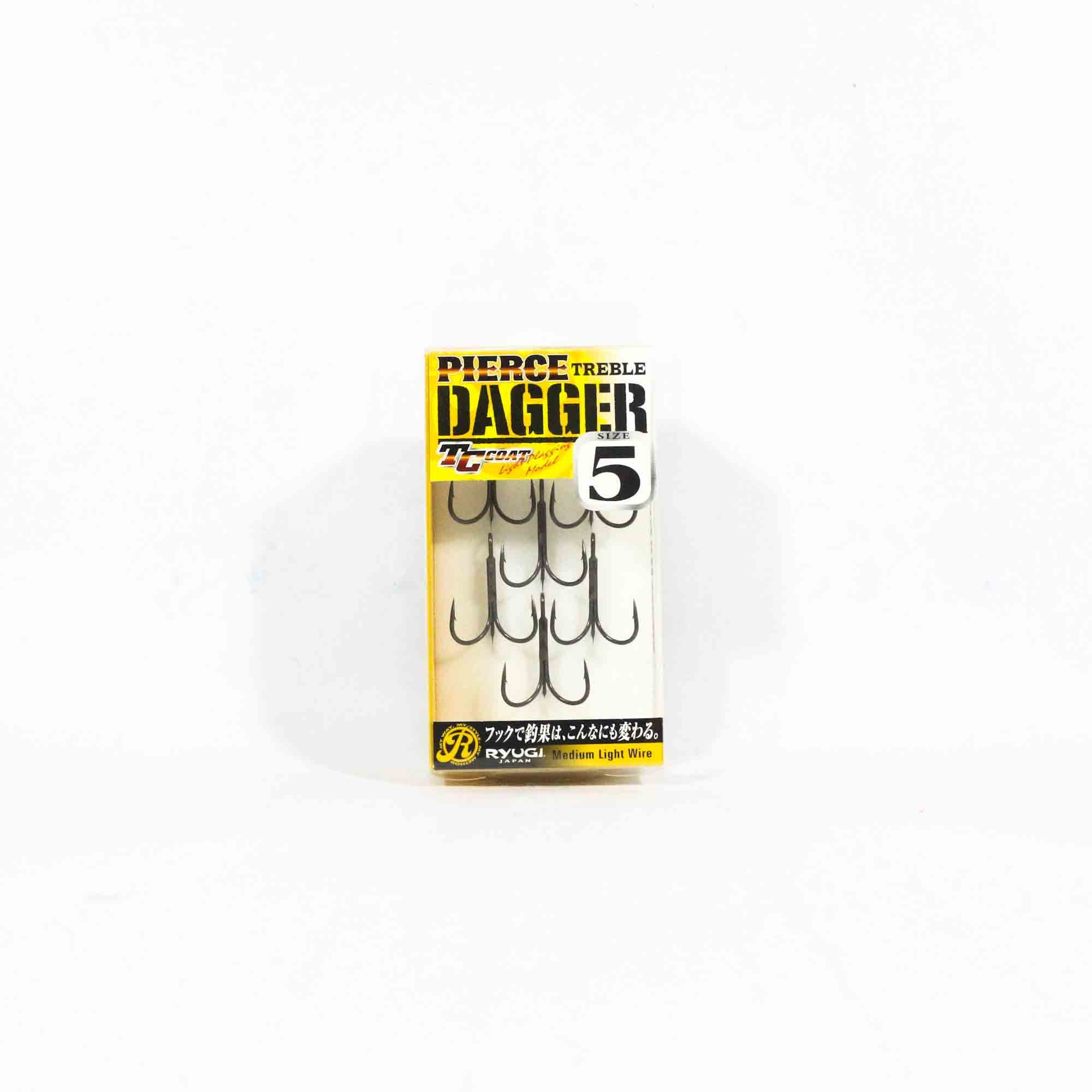 Ryugi HPD057 Pierce Dagger Treble Hook Size 5 (4245)