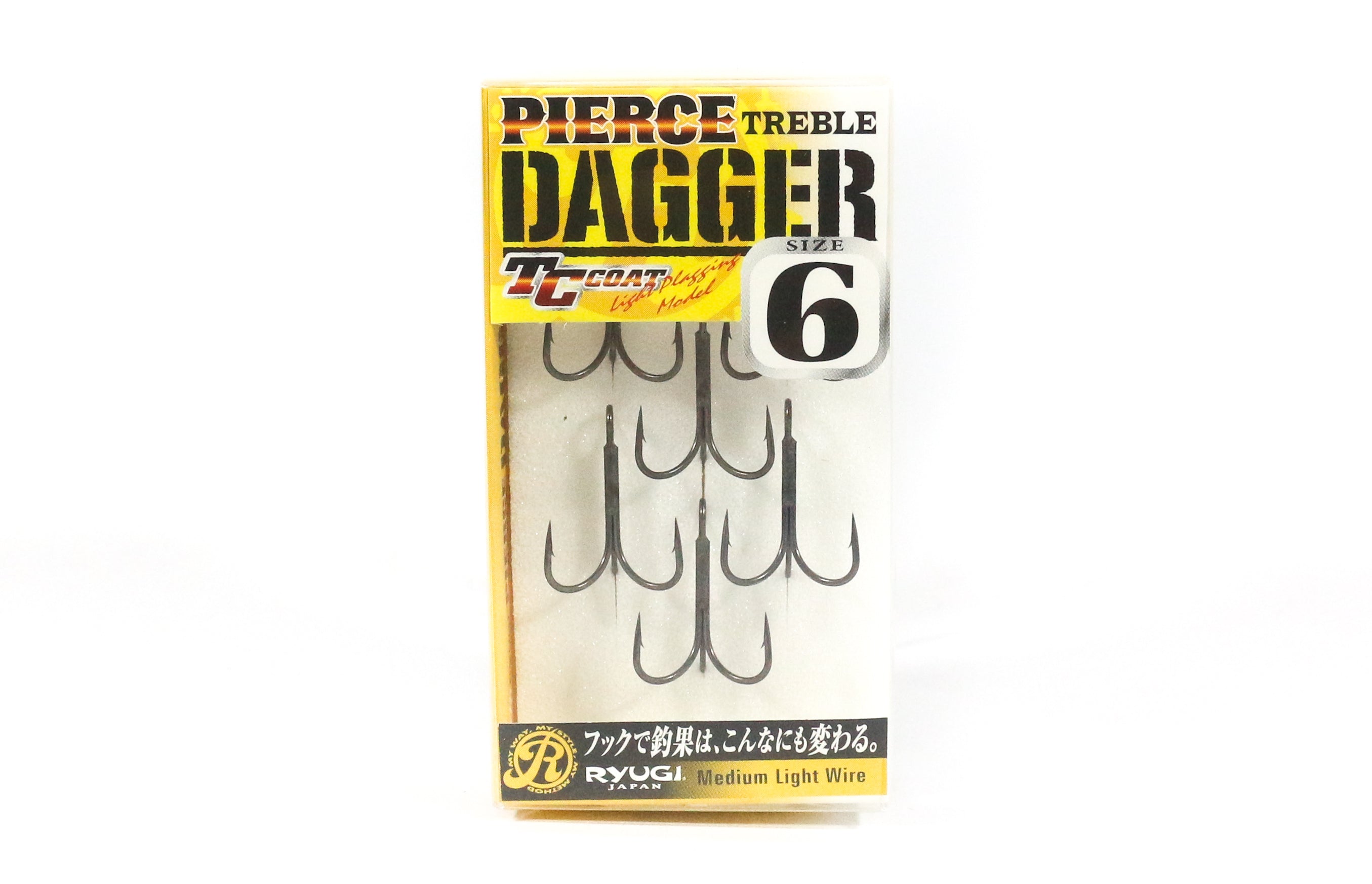 Ryugi HPD057 Pierce Dagger Treble Hook Size 6 (4252)
