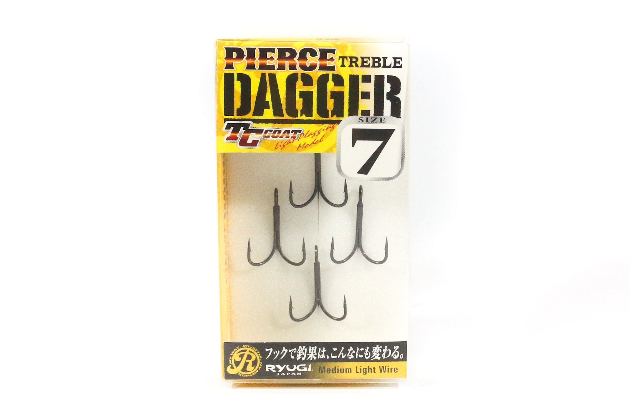 Ryugi HPD057 Pierce Dagger Treble Hook Size 7 (4269)