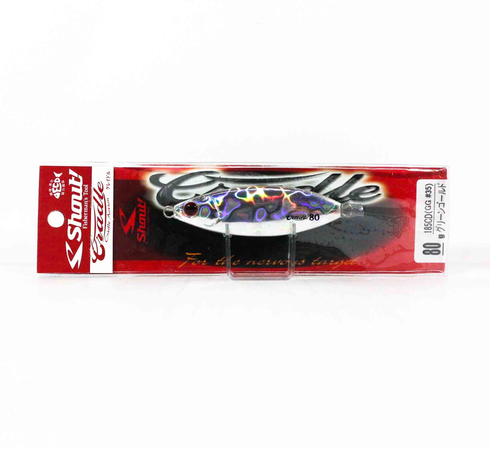 Shout 185-CD Metal Jig Cradle Slow Fall 80 grams SH (5150)