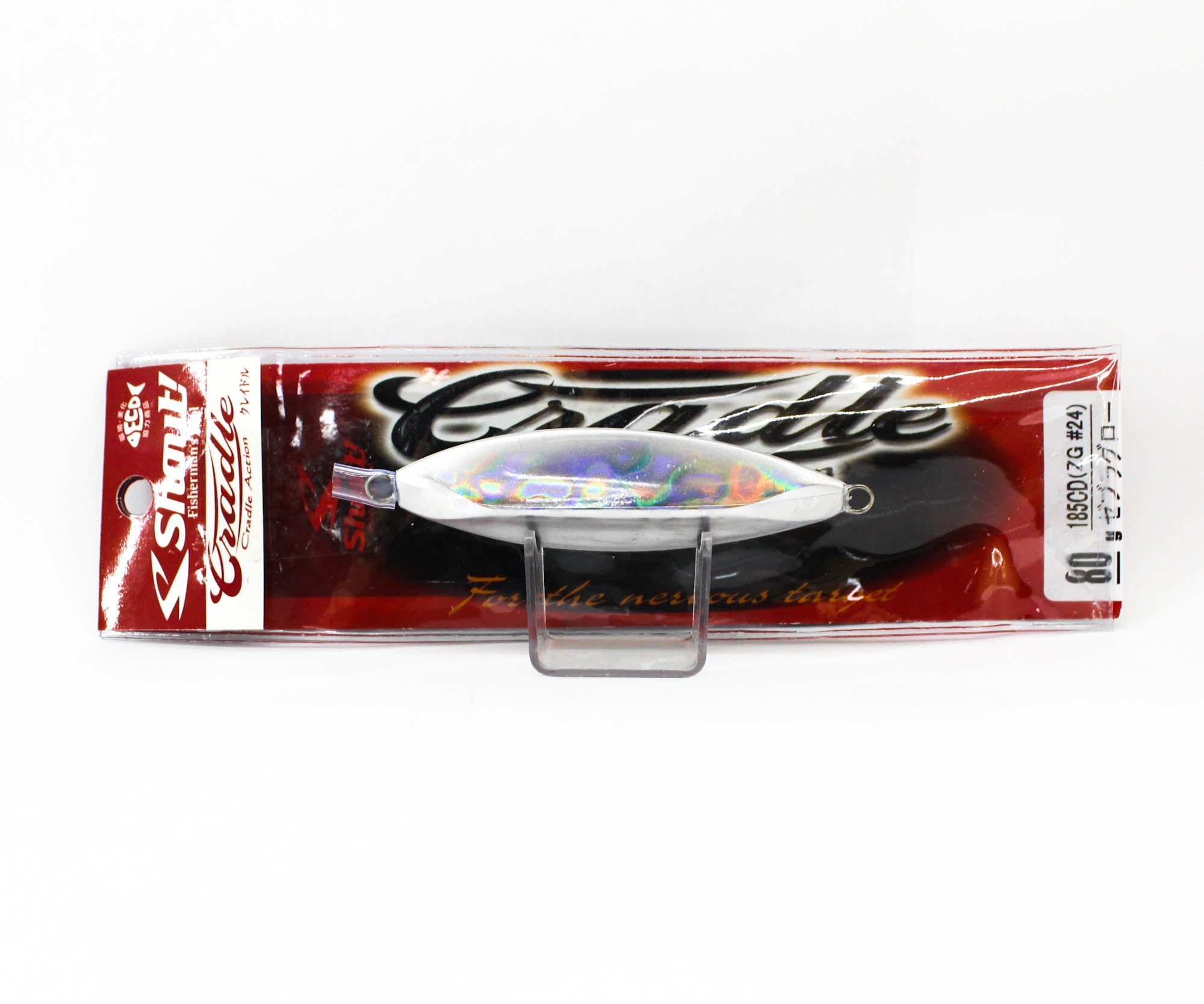 Shout 185-CD Metal Jig Cradle Slow Fall 80 grams ZG (5167)