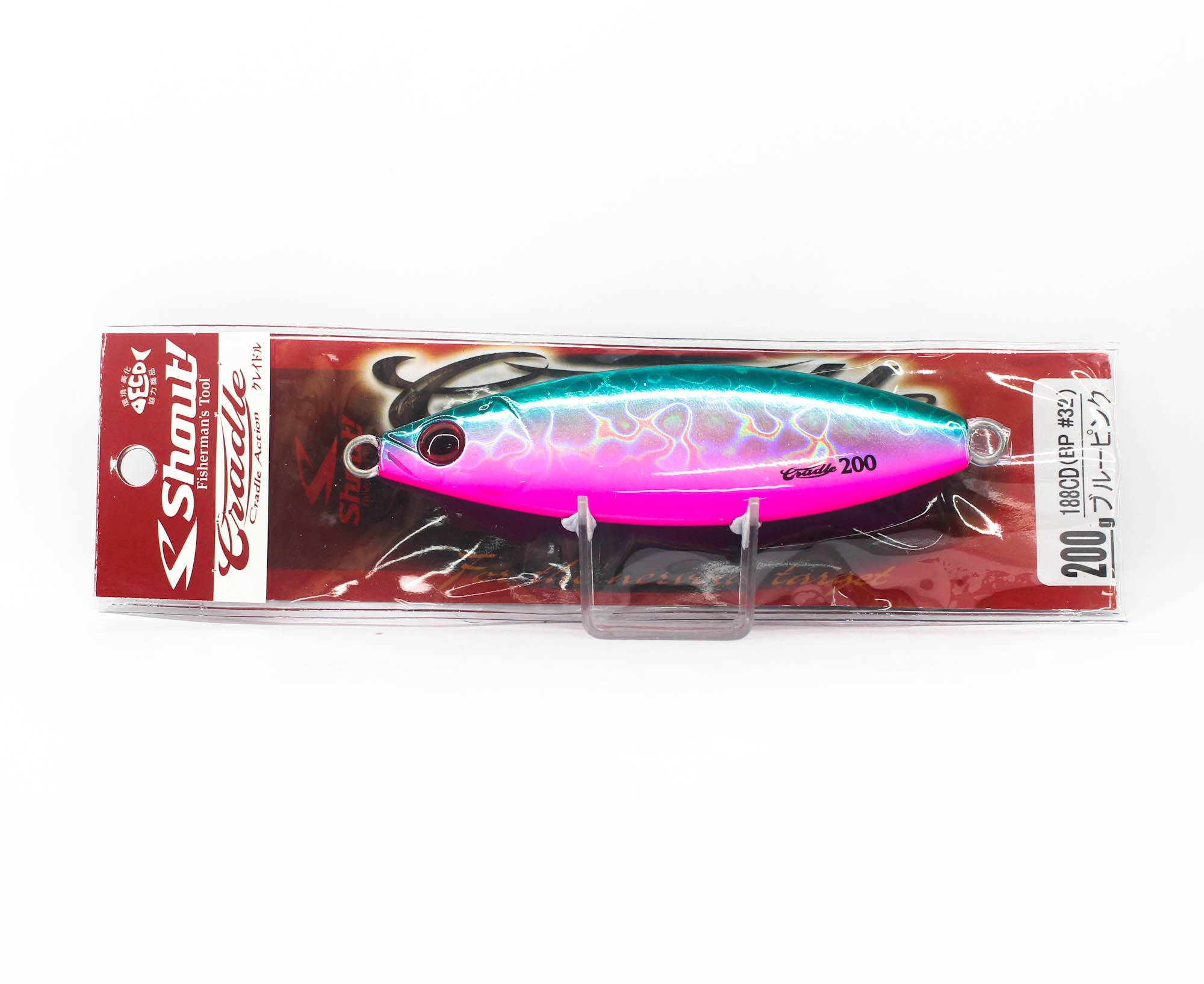 Shout 188-CD Metal Jig Cradle Slow Fall 200 grams 32 (5426)