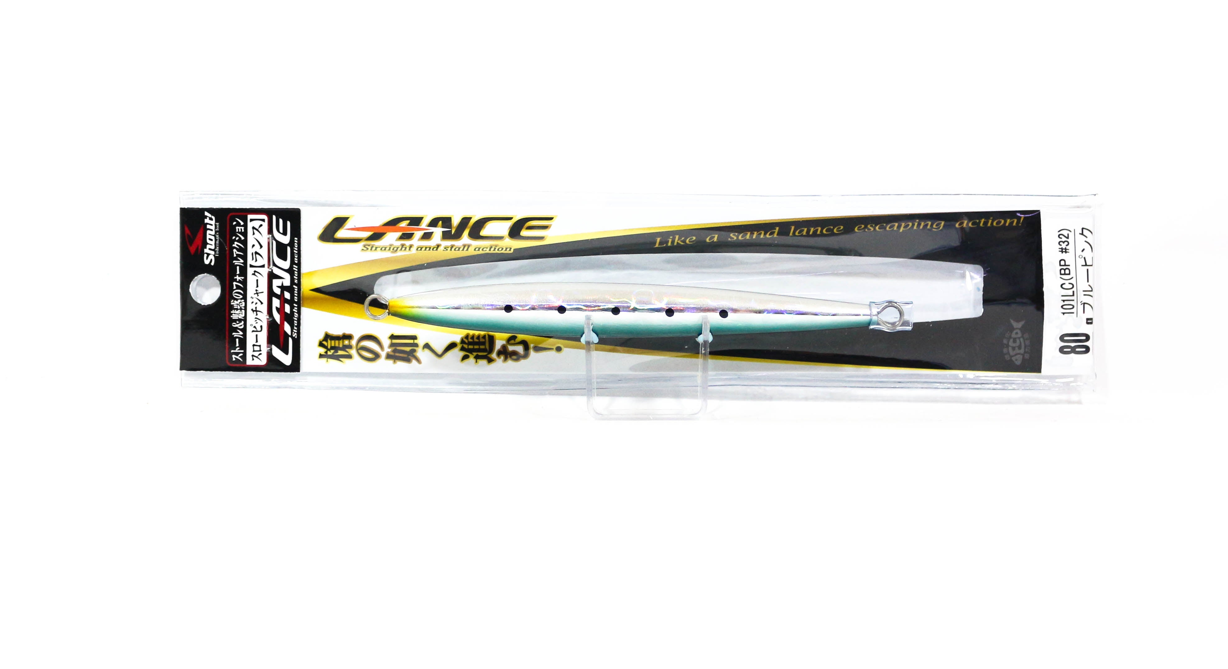 Shout 101-LC Metal Jig Lance Slow Fall Long 80 grams I (7734)