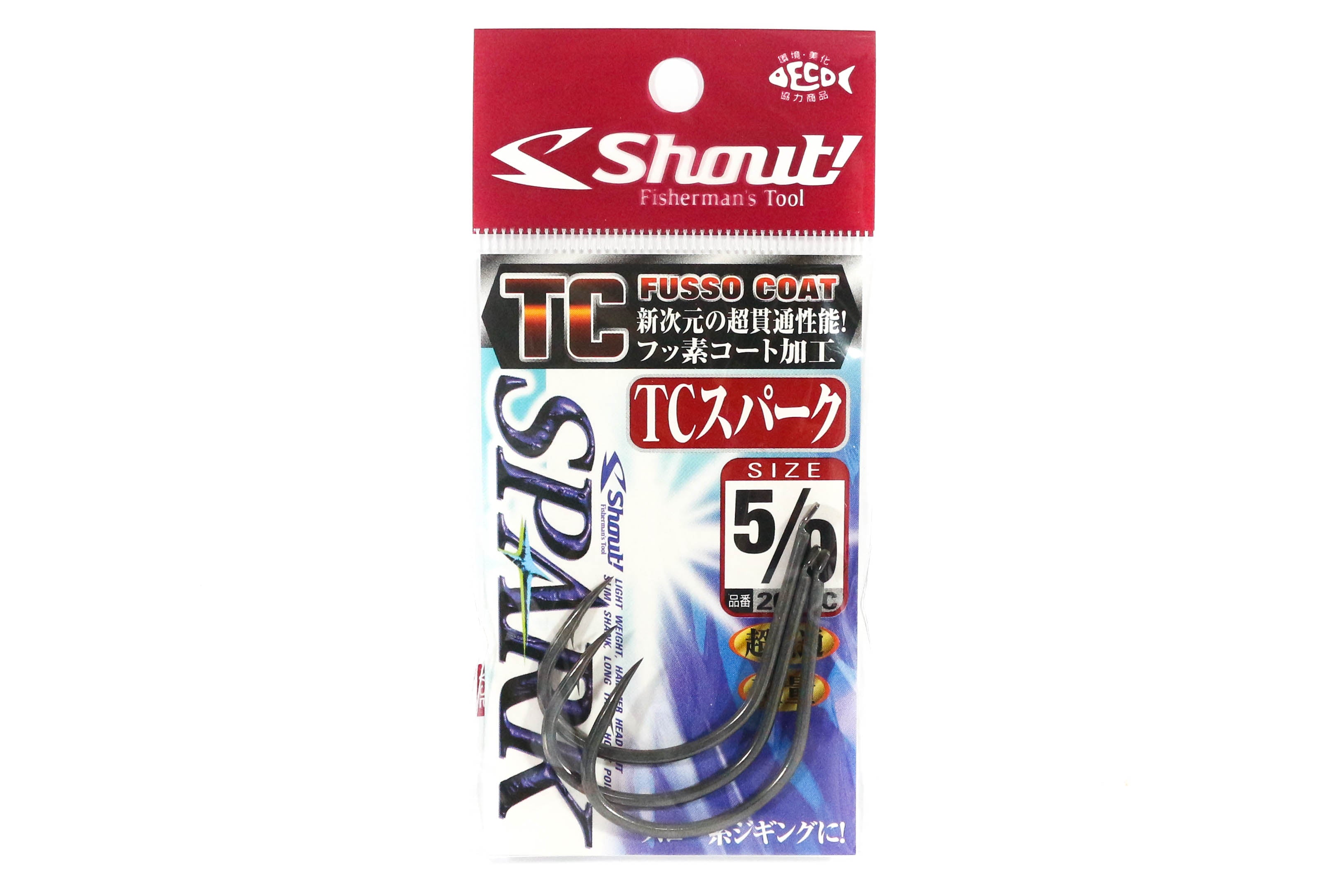 Shout 209-TC TC Spark Jigging Single Hook Size 5/0 (1960)