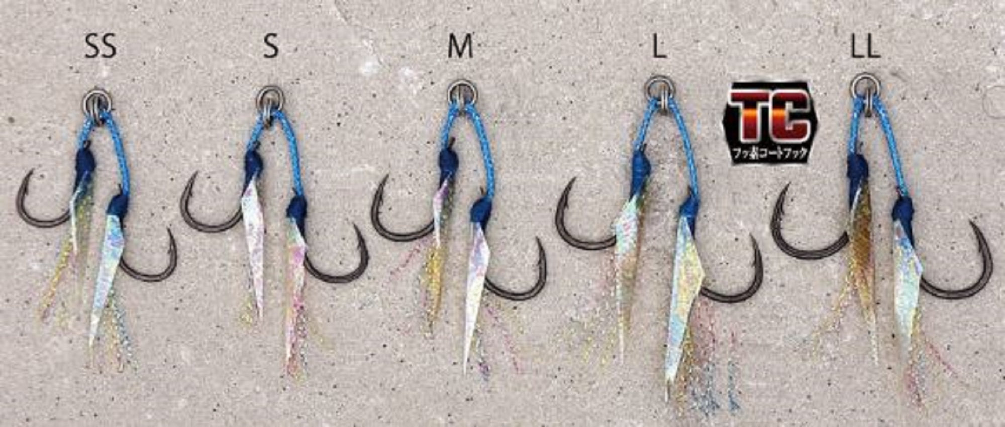 Shout 337-LG Light Game Jaco Rigged Assist Hiramasa Hook Size SS (4312)