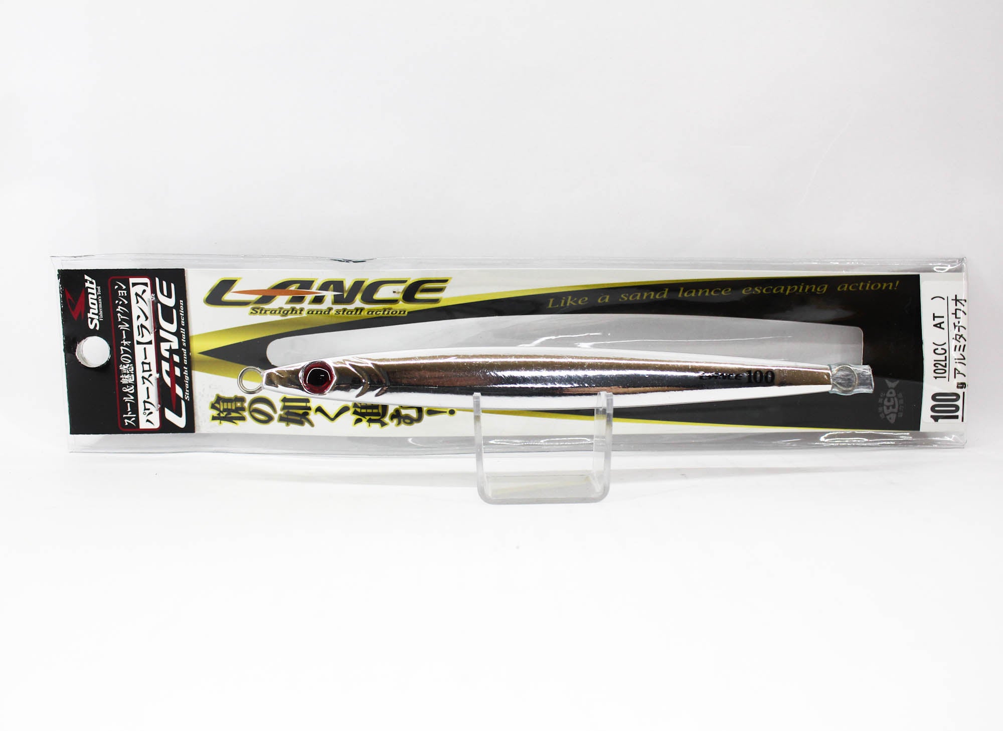 Shout 102-LC Metal Jig Lance Slow Fall Long 100 grams AT (6637)