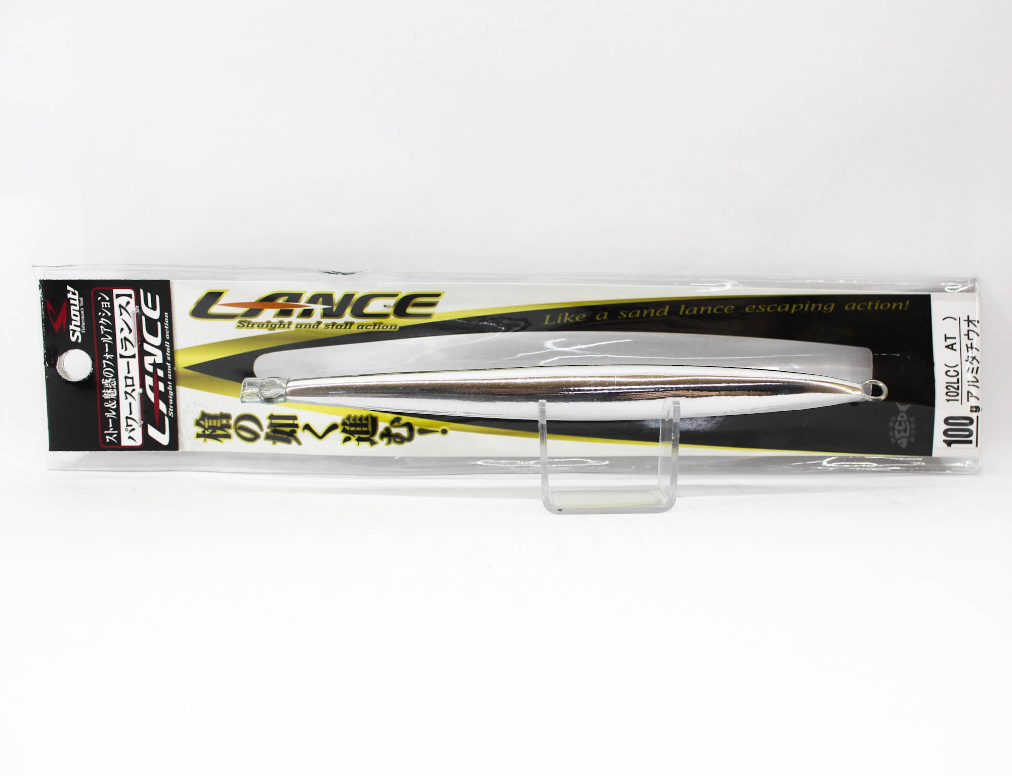 Shout 102-LC Metal Jig Lance Slow Fall Long 100 grams AT (6637)