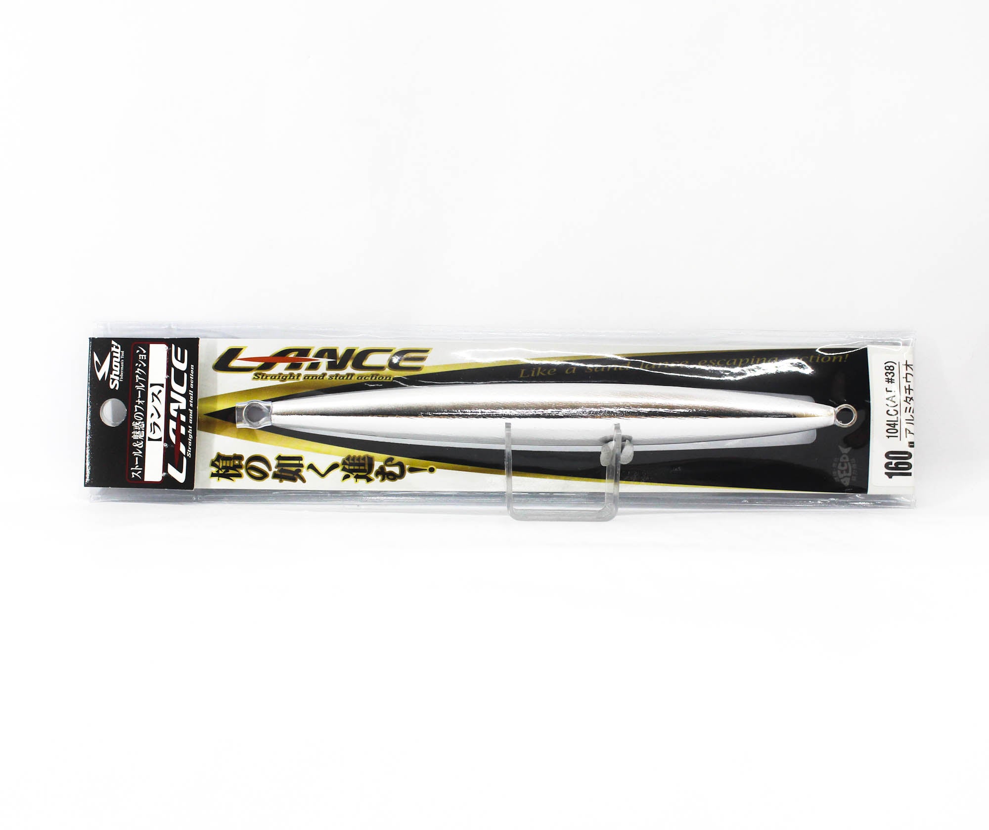 Shout 104-LC Metal Jig Lance Slow Fall Long 160 grams 38 (6712)