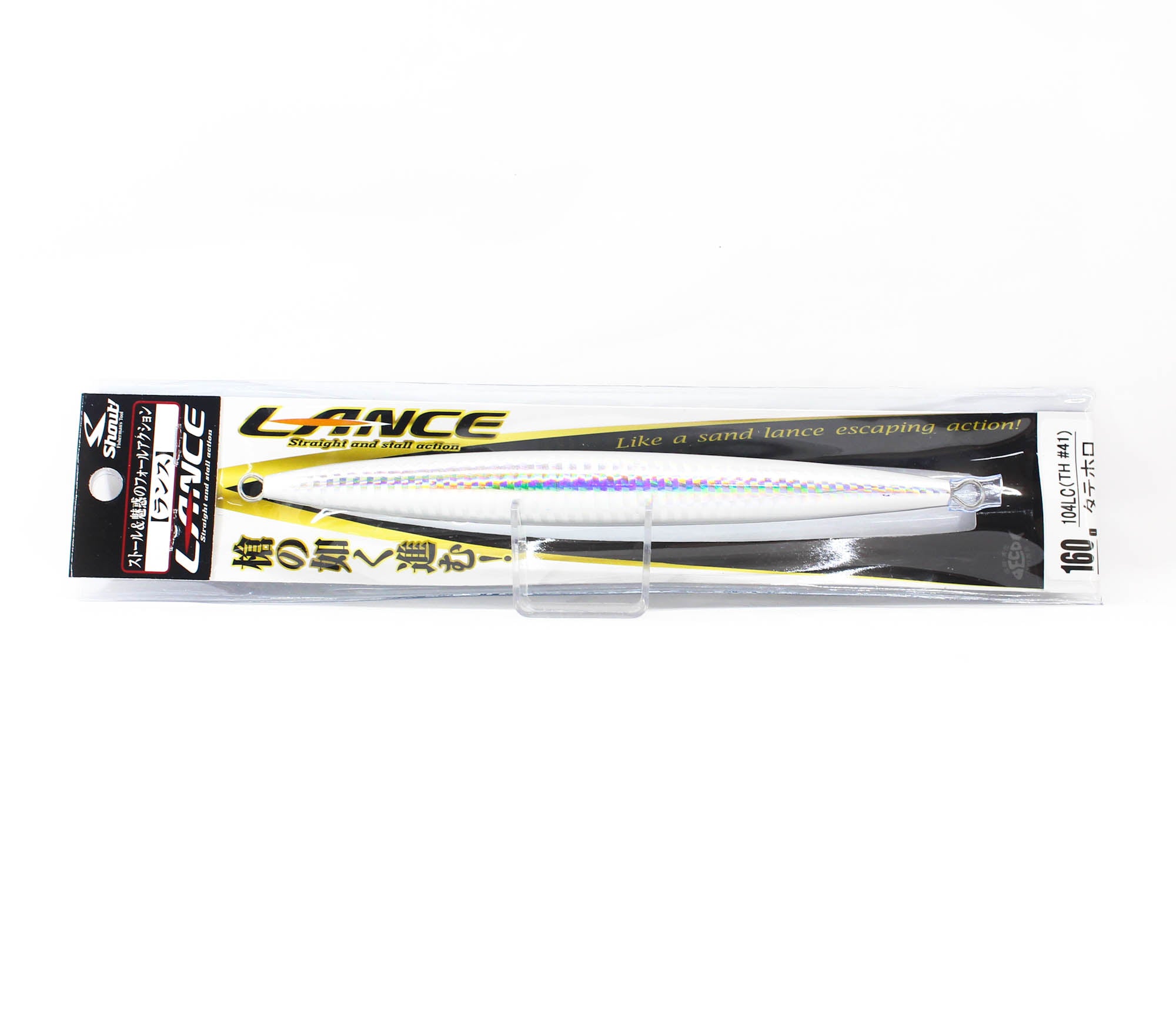 Shout 104-LC Metal Jig Lance Slow Fall Long 160 grams TH (6743)