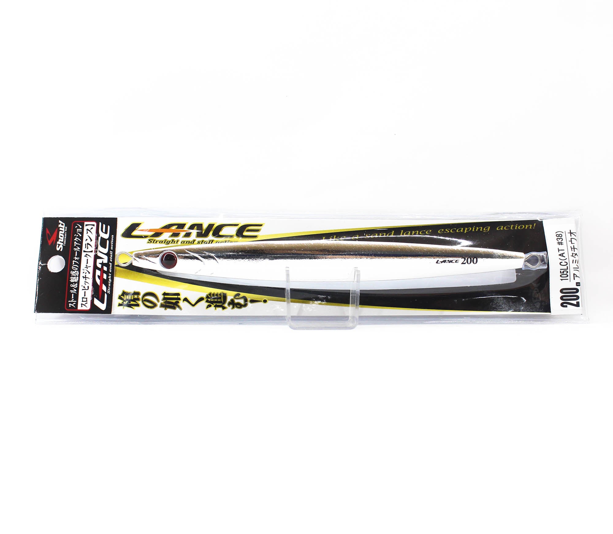 Shout 105-LC Metal Jig Lance Slow Fall Long 200 grams AT (6750)