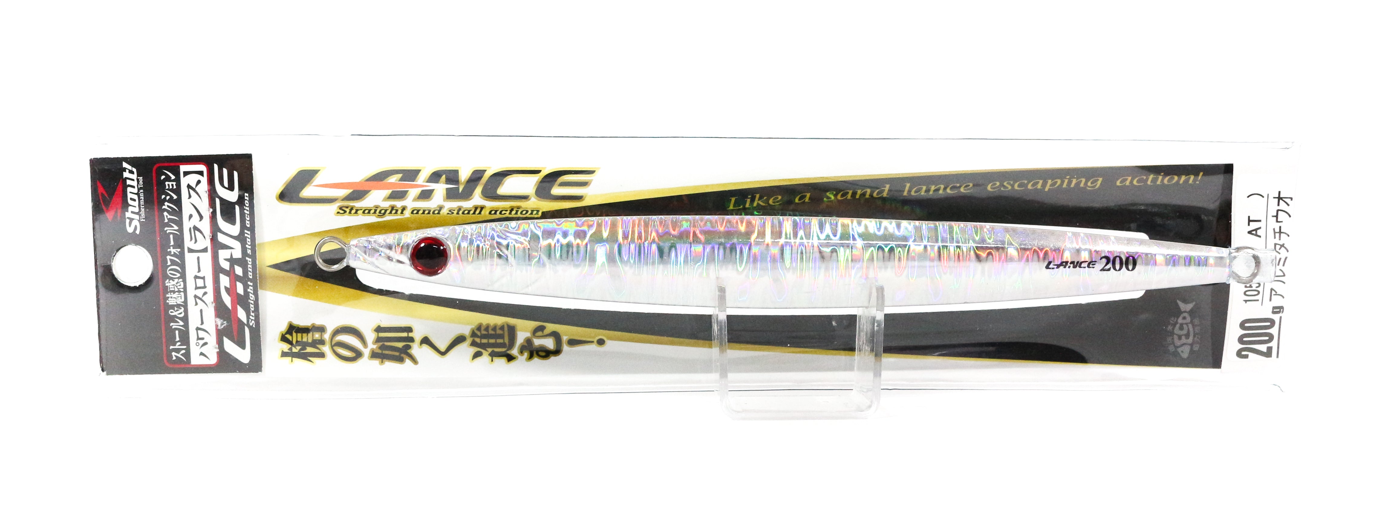 Shout 105-LC Metal Jig Lance Slow Fall Long 200 grams BH (6774)