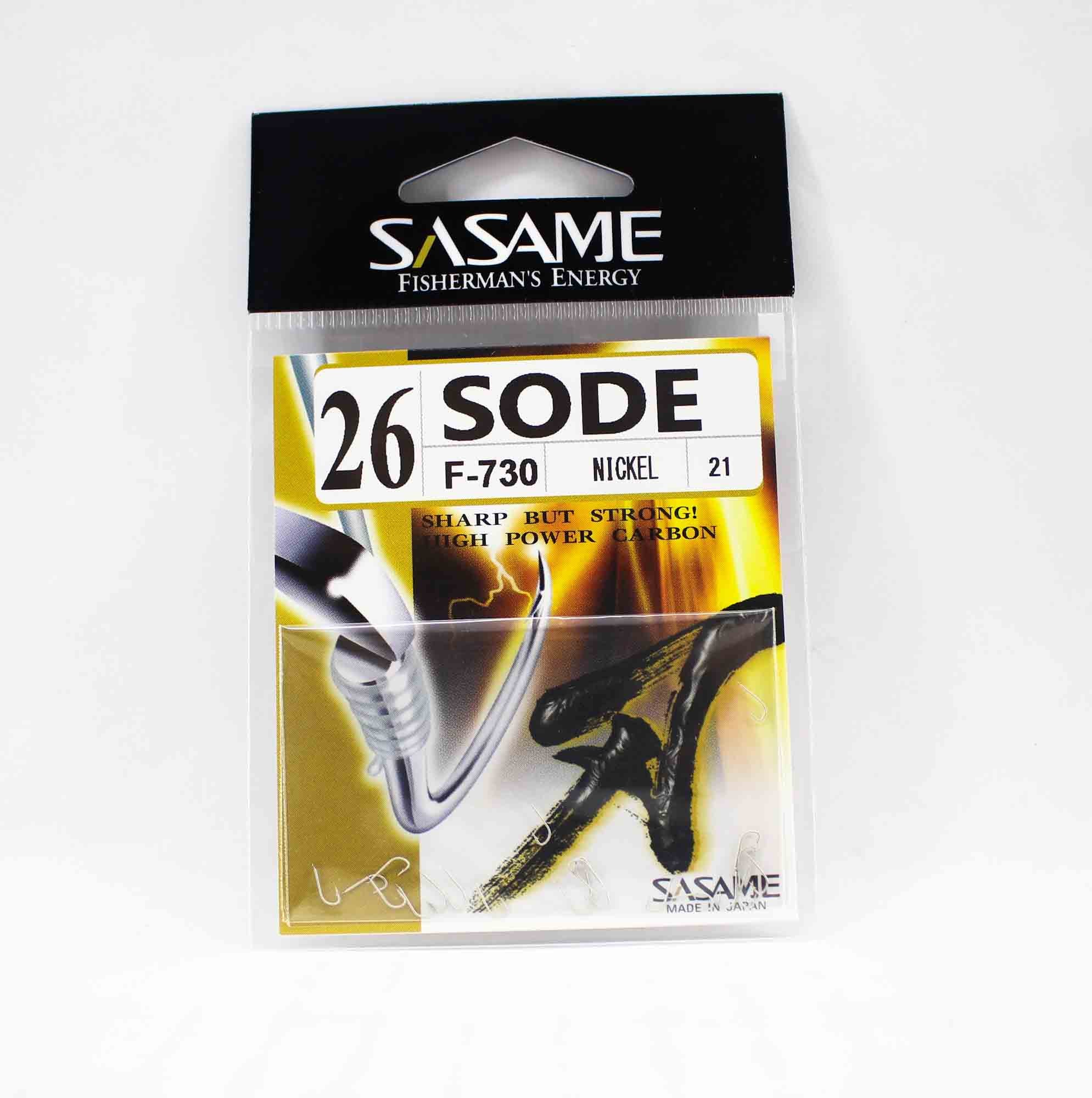 Sasame F-730 Sode Micro Hook Size 26 (1515)