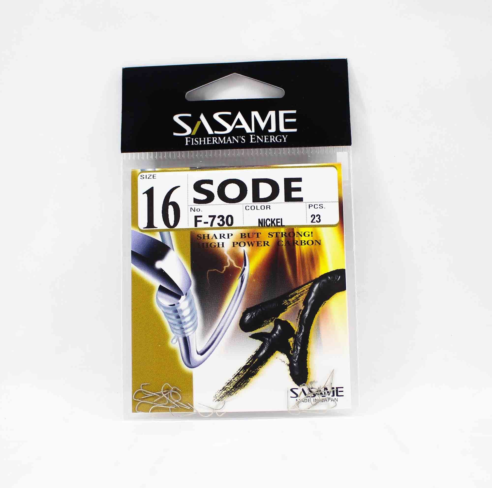 Sasame F-730 Sode Micro Hook Size 16 (1560)