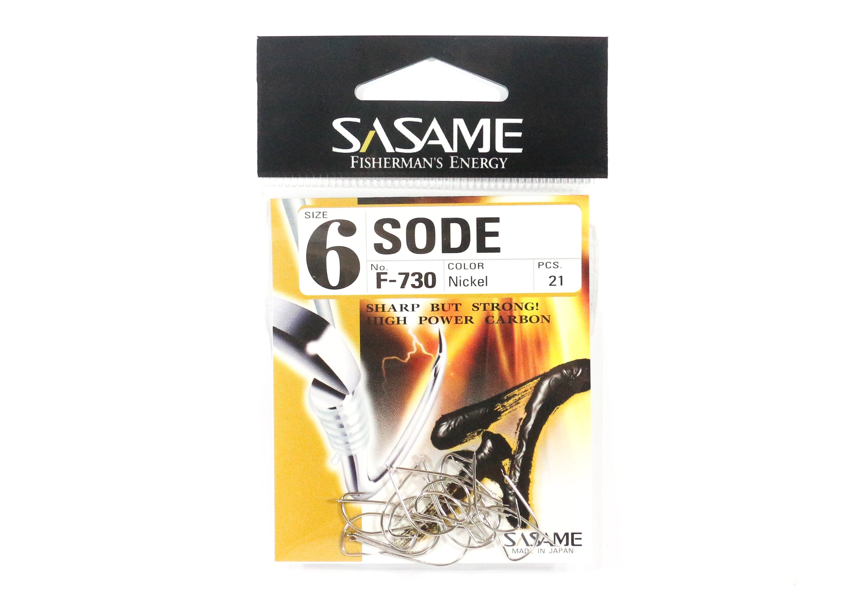 Sasame F-730 Sode Micro Hook Size 6 (1652)