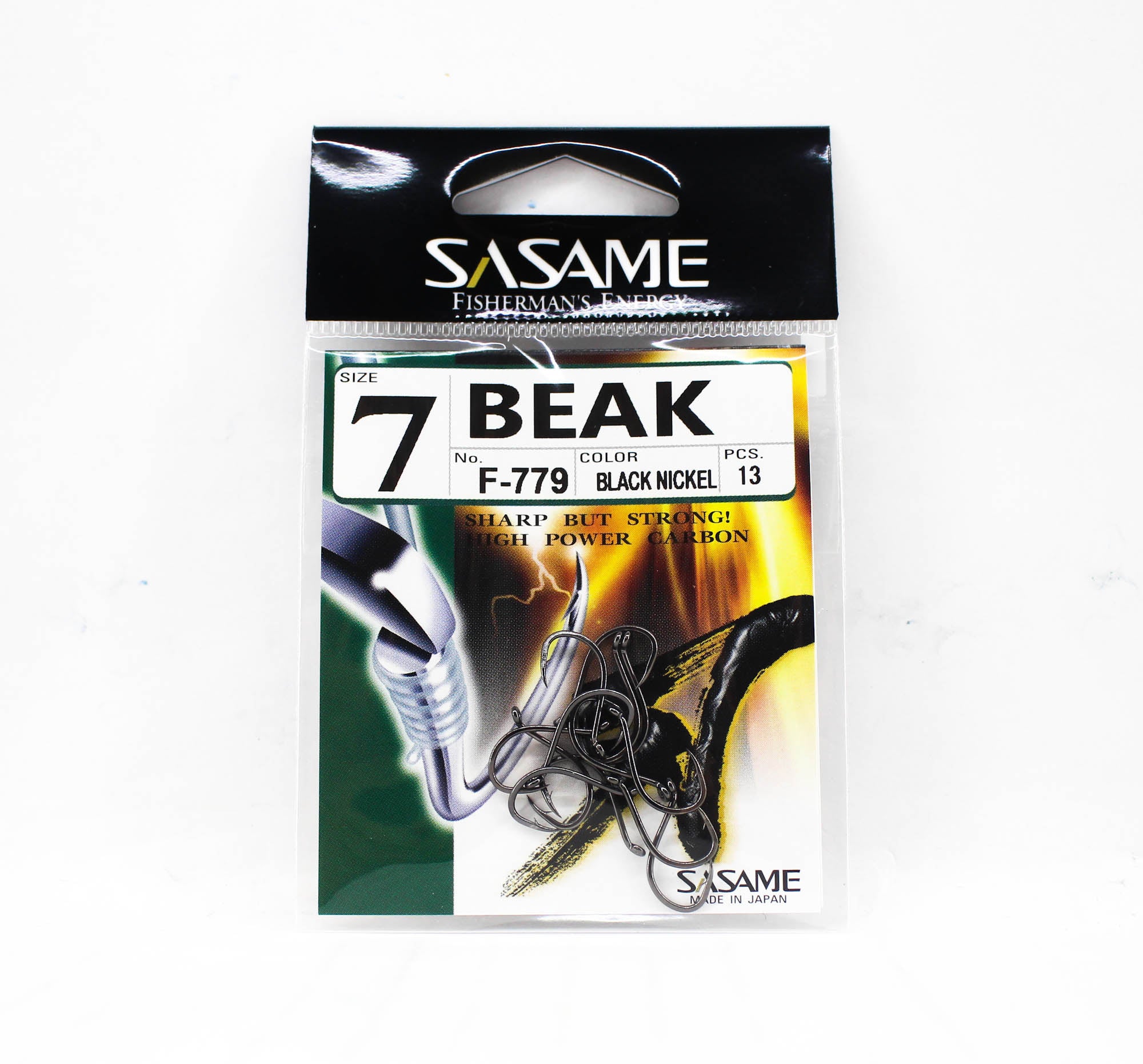 Sasame F-779 Beak Suicide Offset Hook Size 7 (3656)
