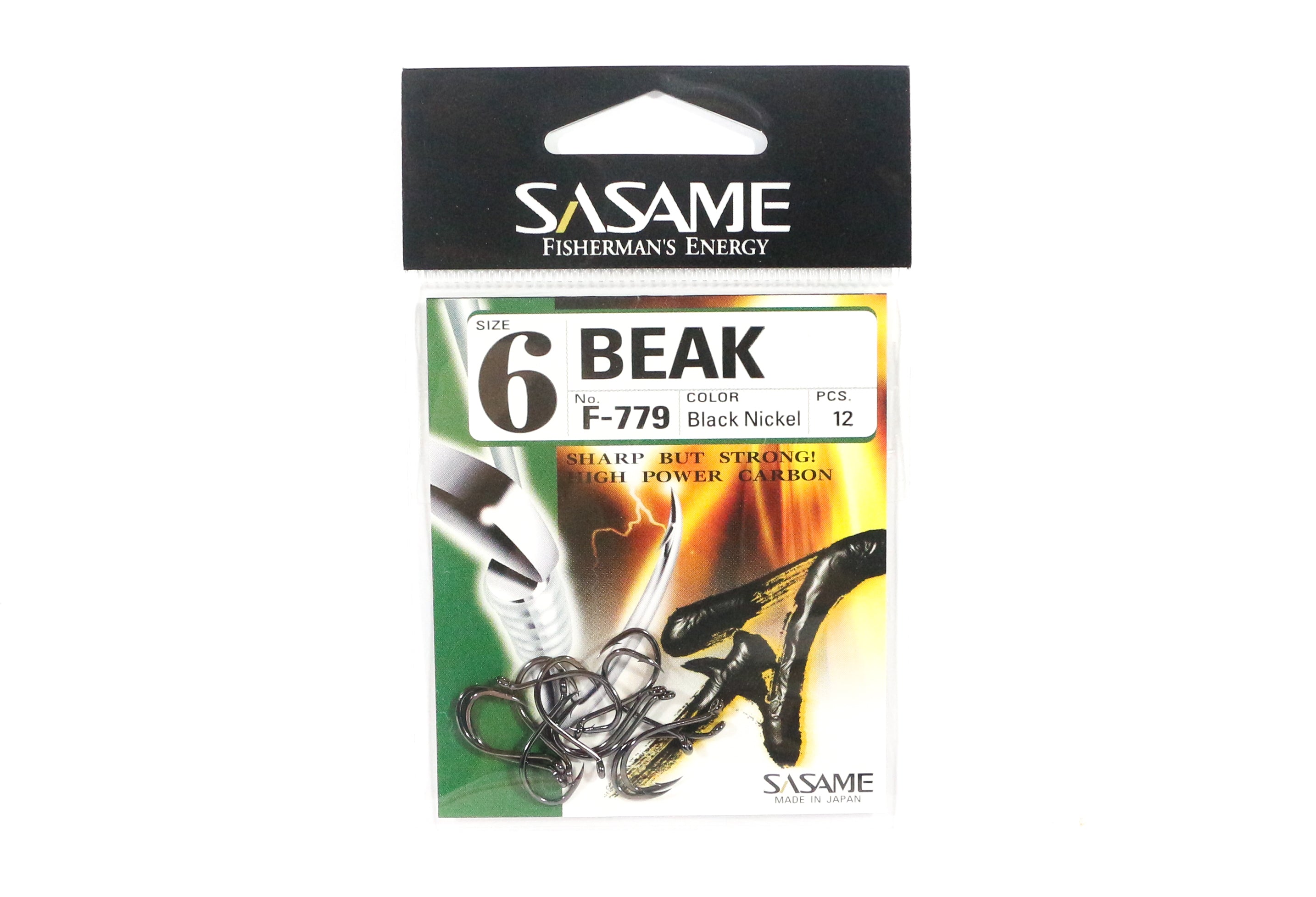Sasame F-779 Beak Suicide Offset Hook Size 6 (3663)