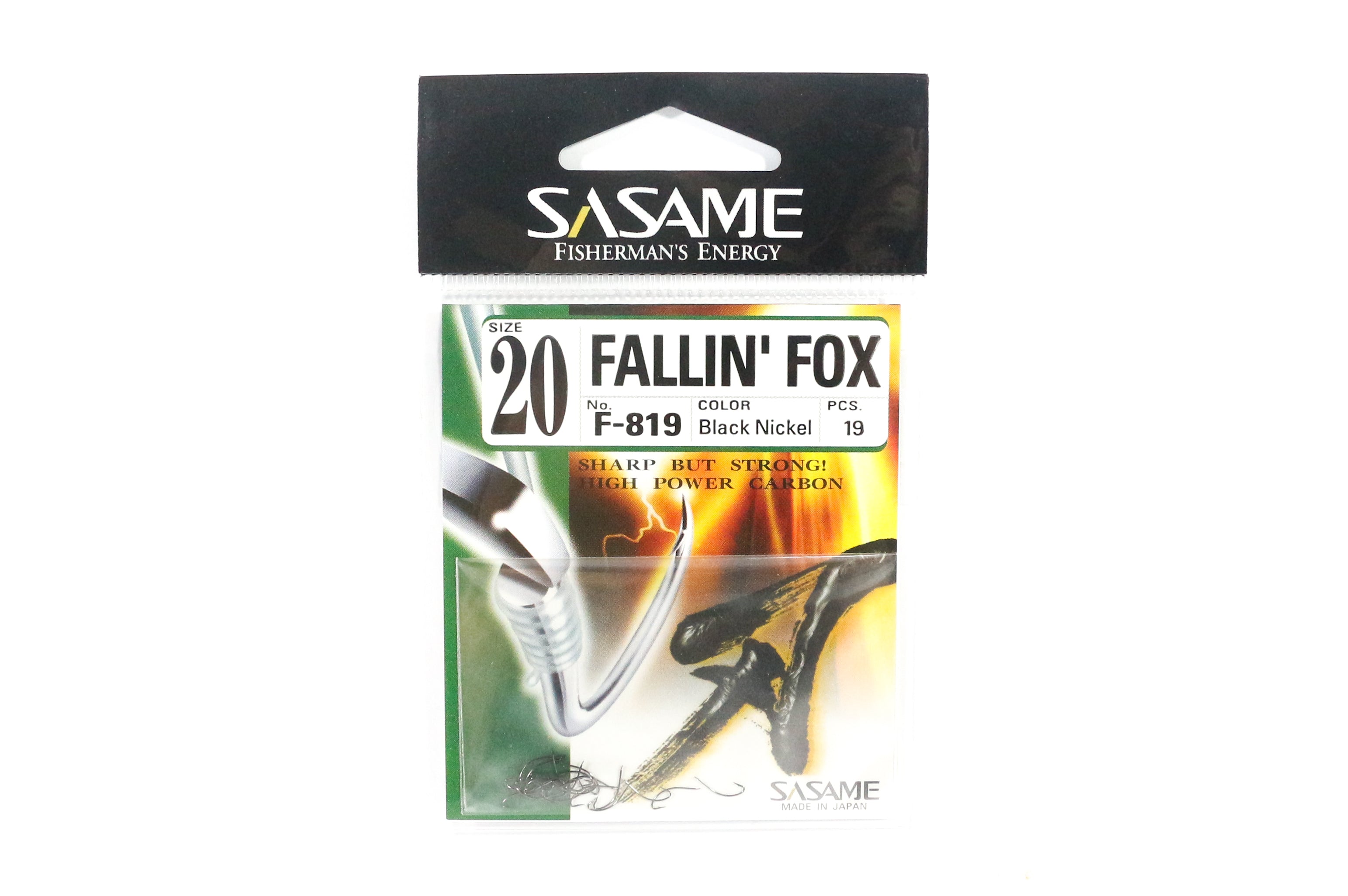 Sasame F-819 Falling Fox Bait Hook Size 20 (5766)