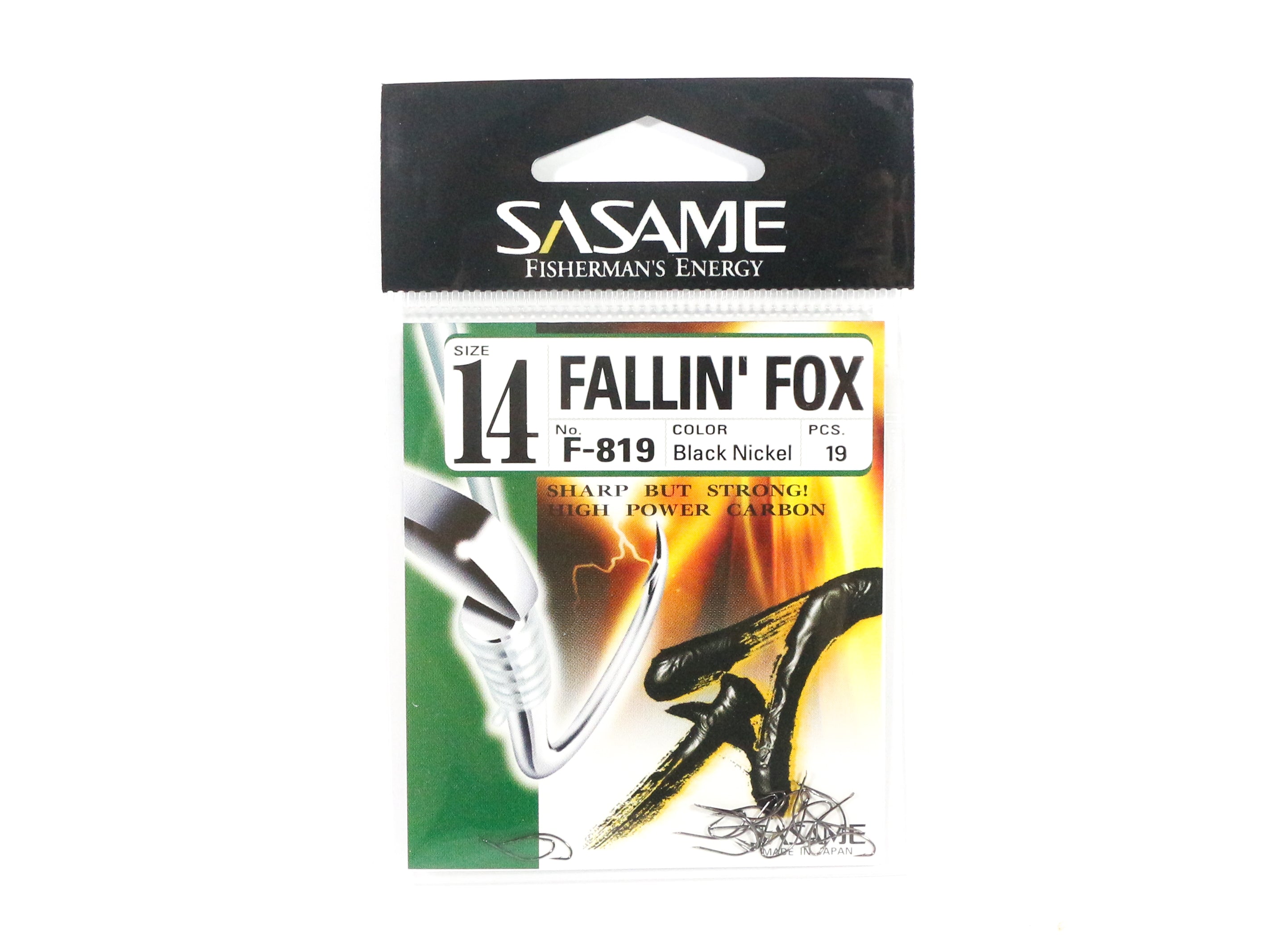 Sasame F-819 Falling Fox Bait Hook Size 14 (5803)