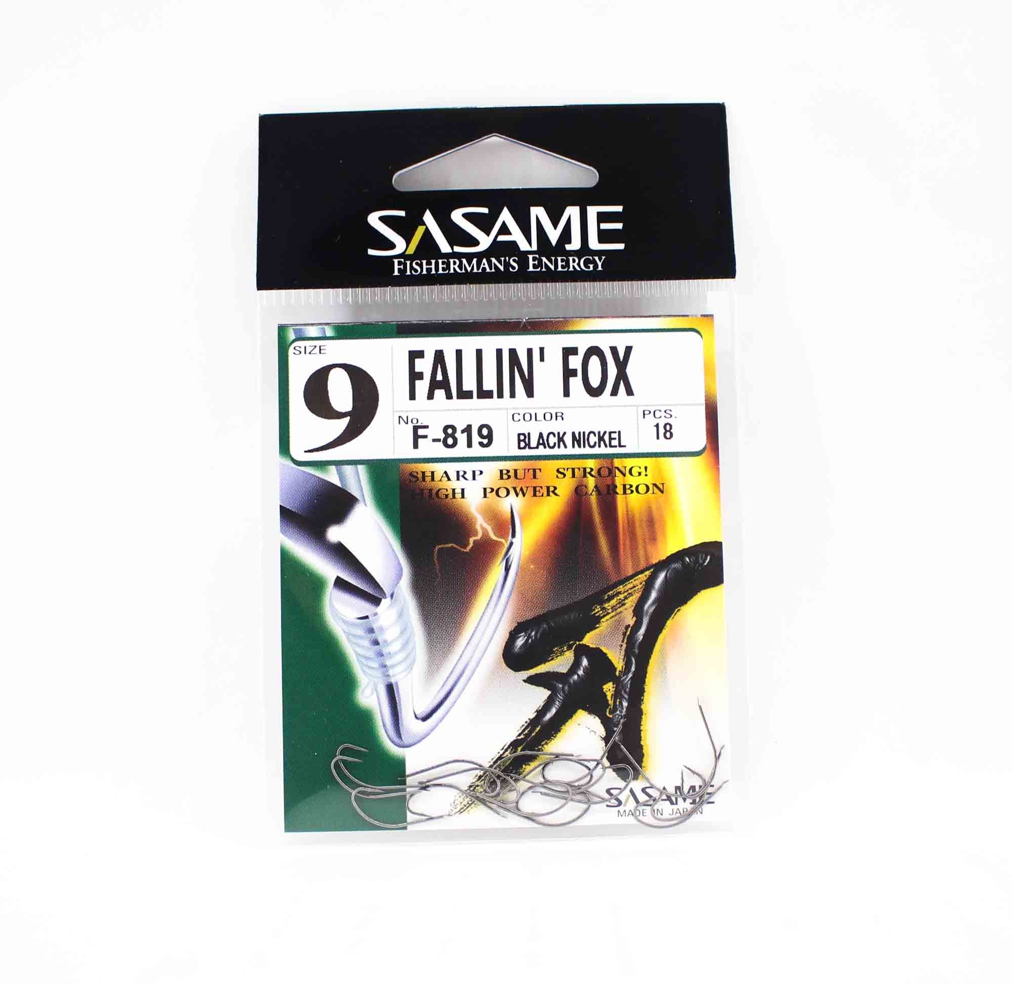 Sasame F-819 Falling Fox Bait Hook Size 9 (5858)