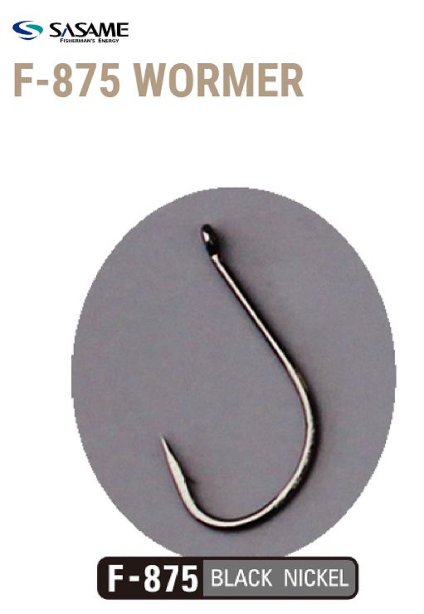Sasame F-875 Wormer Bait Hook Size 7 (6732)