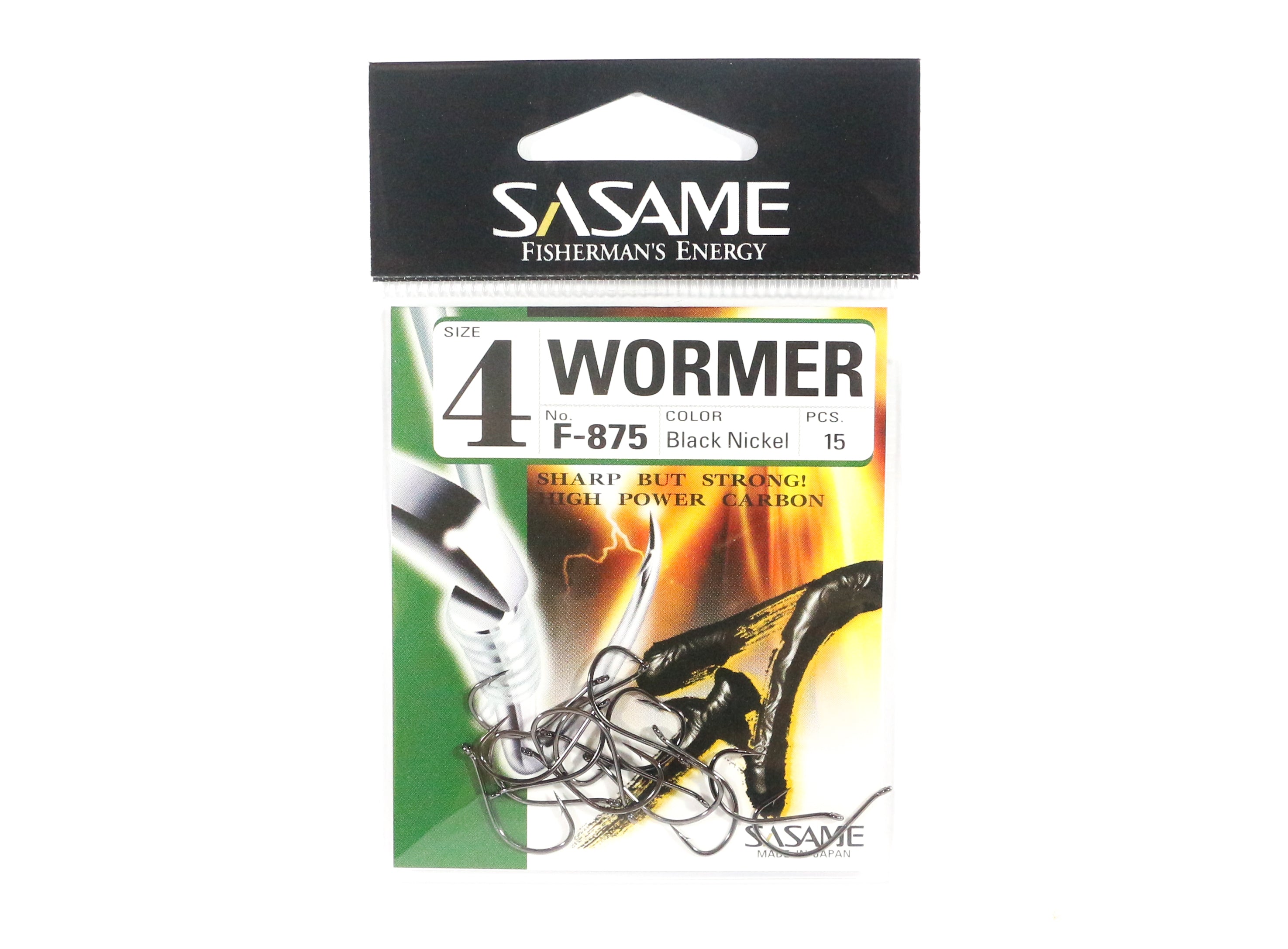Sasame F-875 Wormer Bait Hook Size 4 (6763)