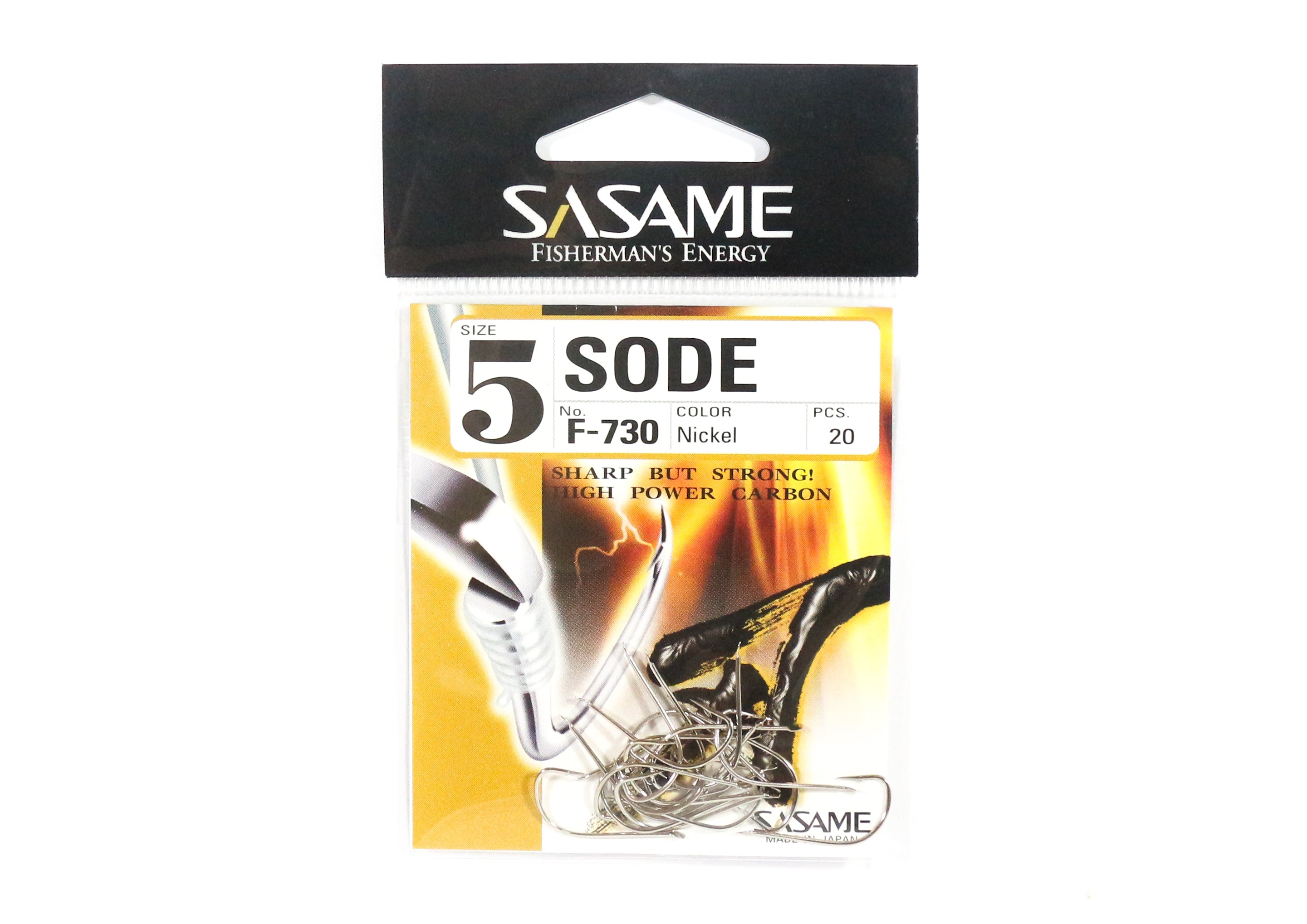 Sasame F-730 Sode Micro Hook Size 5 (9580)