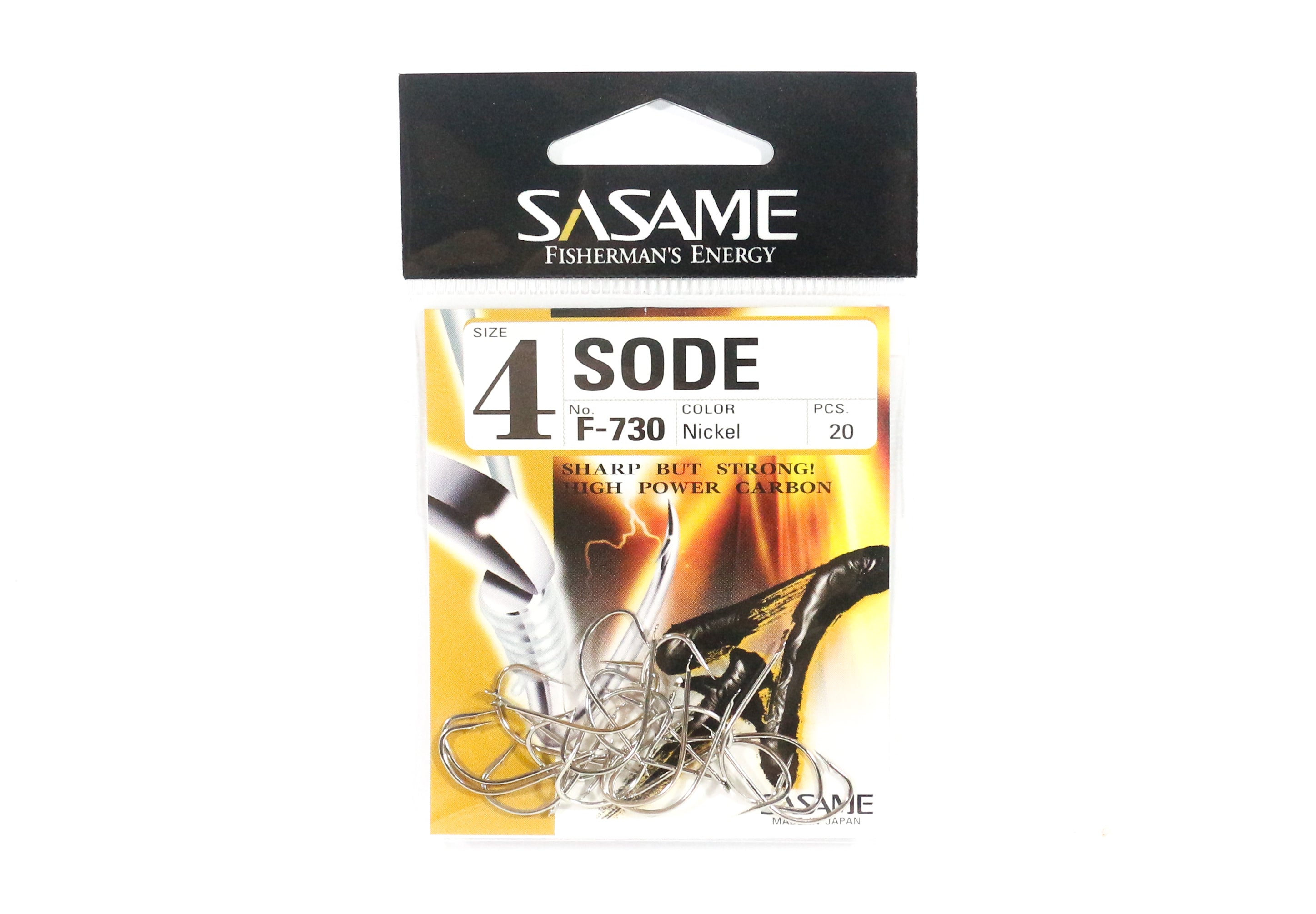 Sasame F-730 Sode Micro Hook Size 4 (9597)