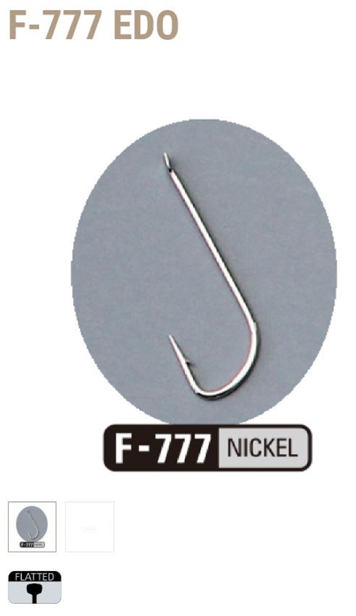 Sasame F-777 Edo Hook Size 10 (0159)