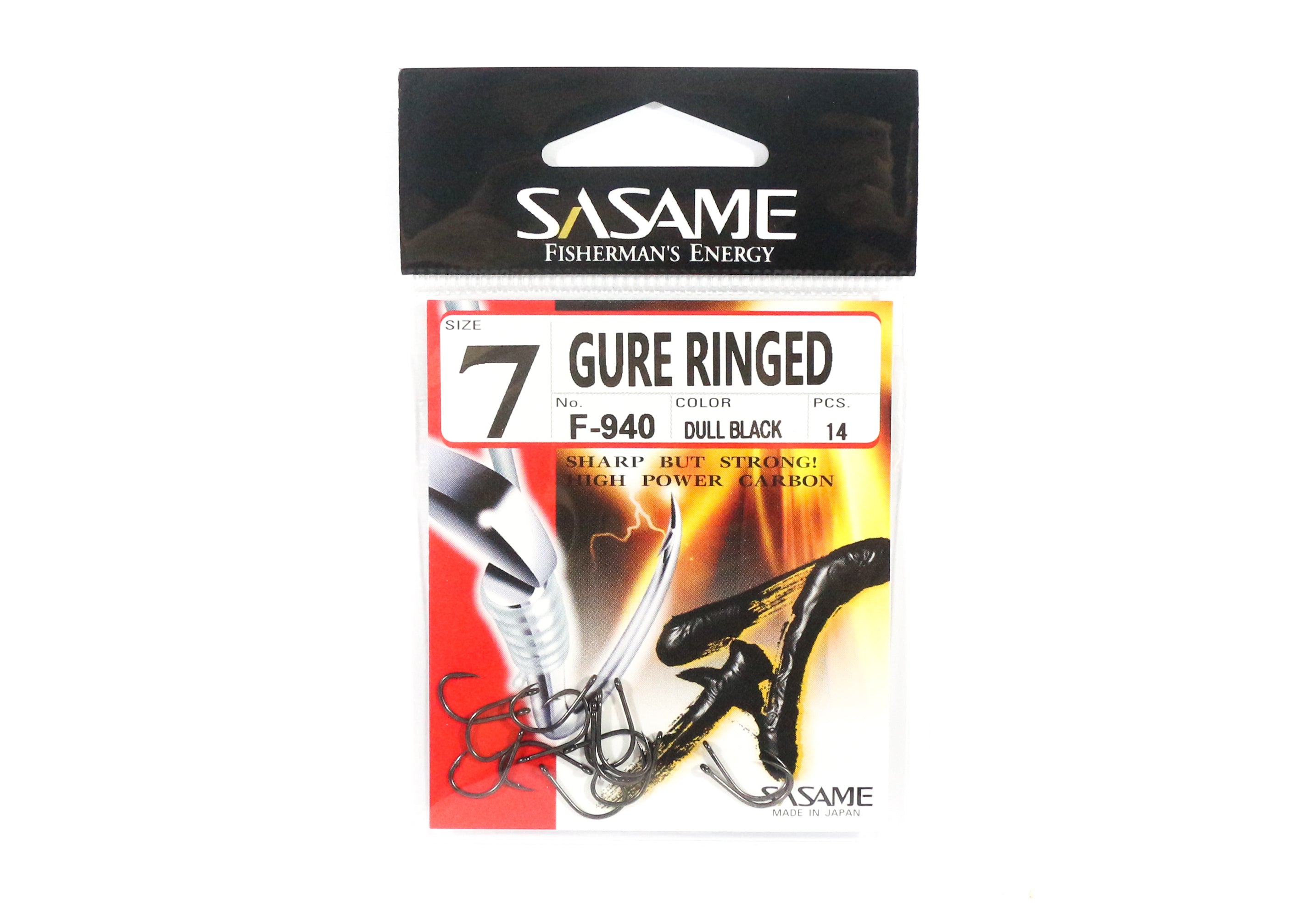 Sasame F-940 Gure Ringed Bait Hook Size 7 (0326)
