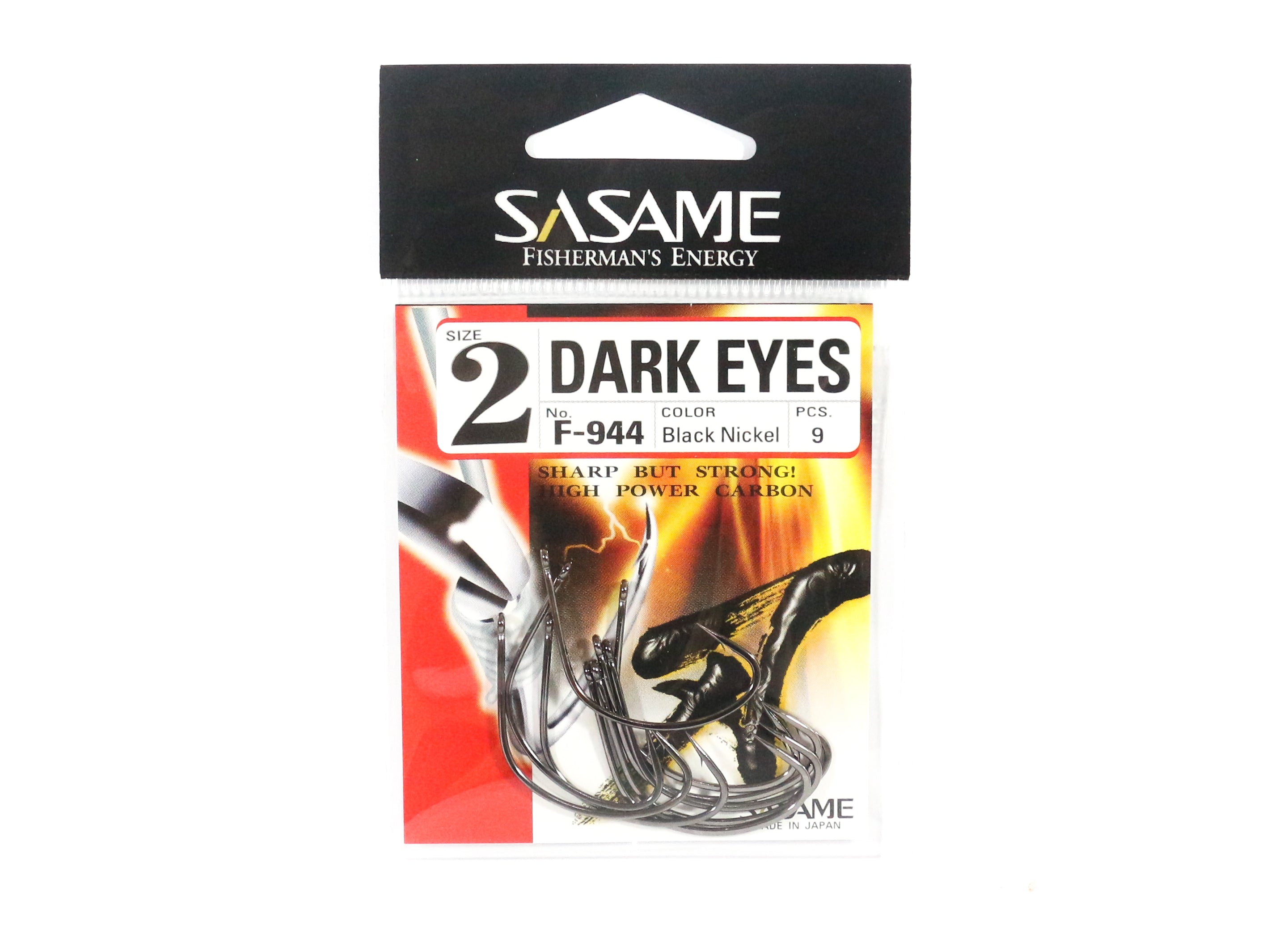 Sasame F-944 Dark Eyes Bait Hook Size 2 (1163)