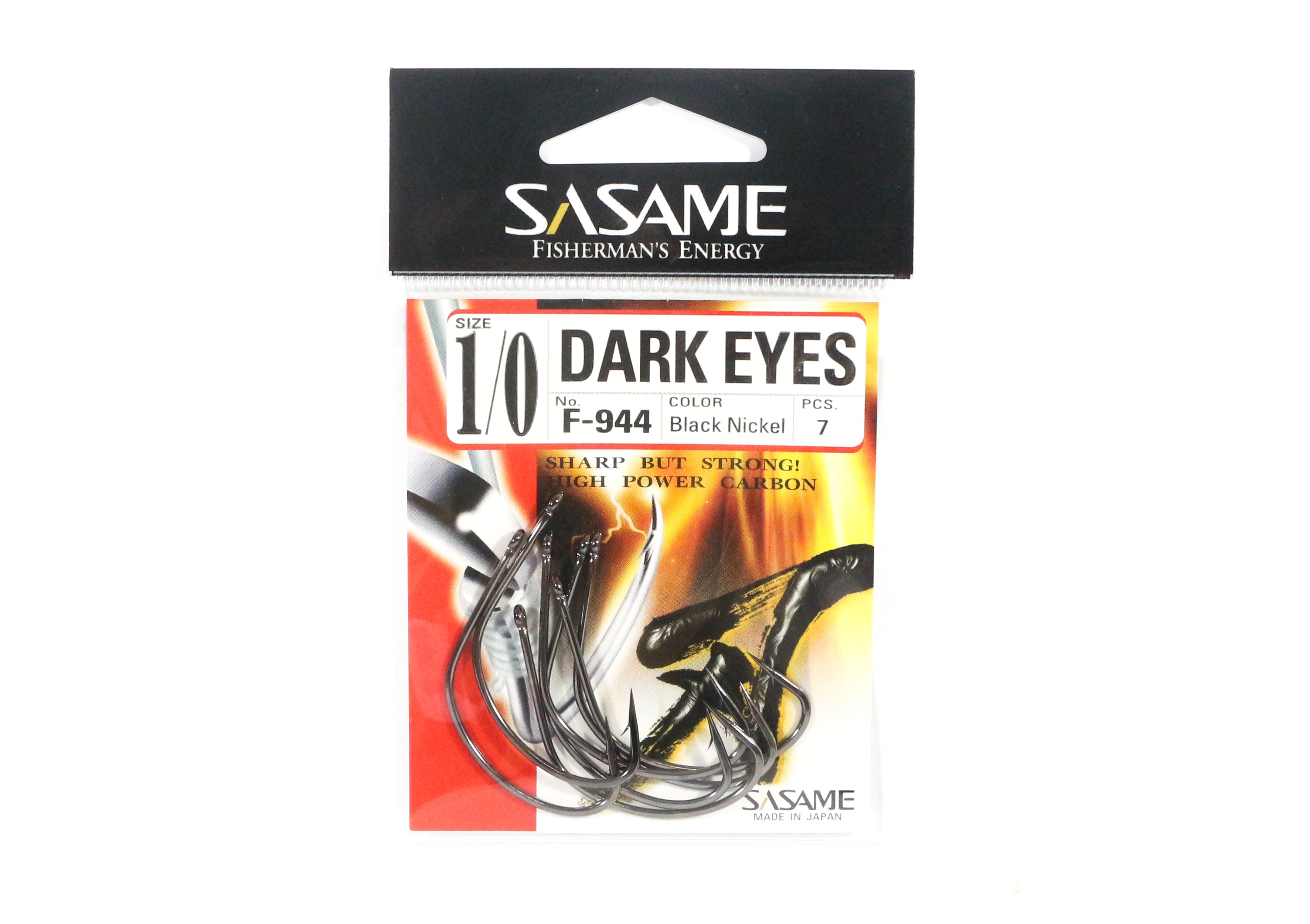 Sasame F-944 Dark Eyes Bait Hook Size 1/0 (1187)