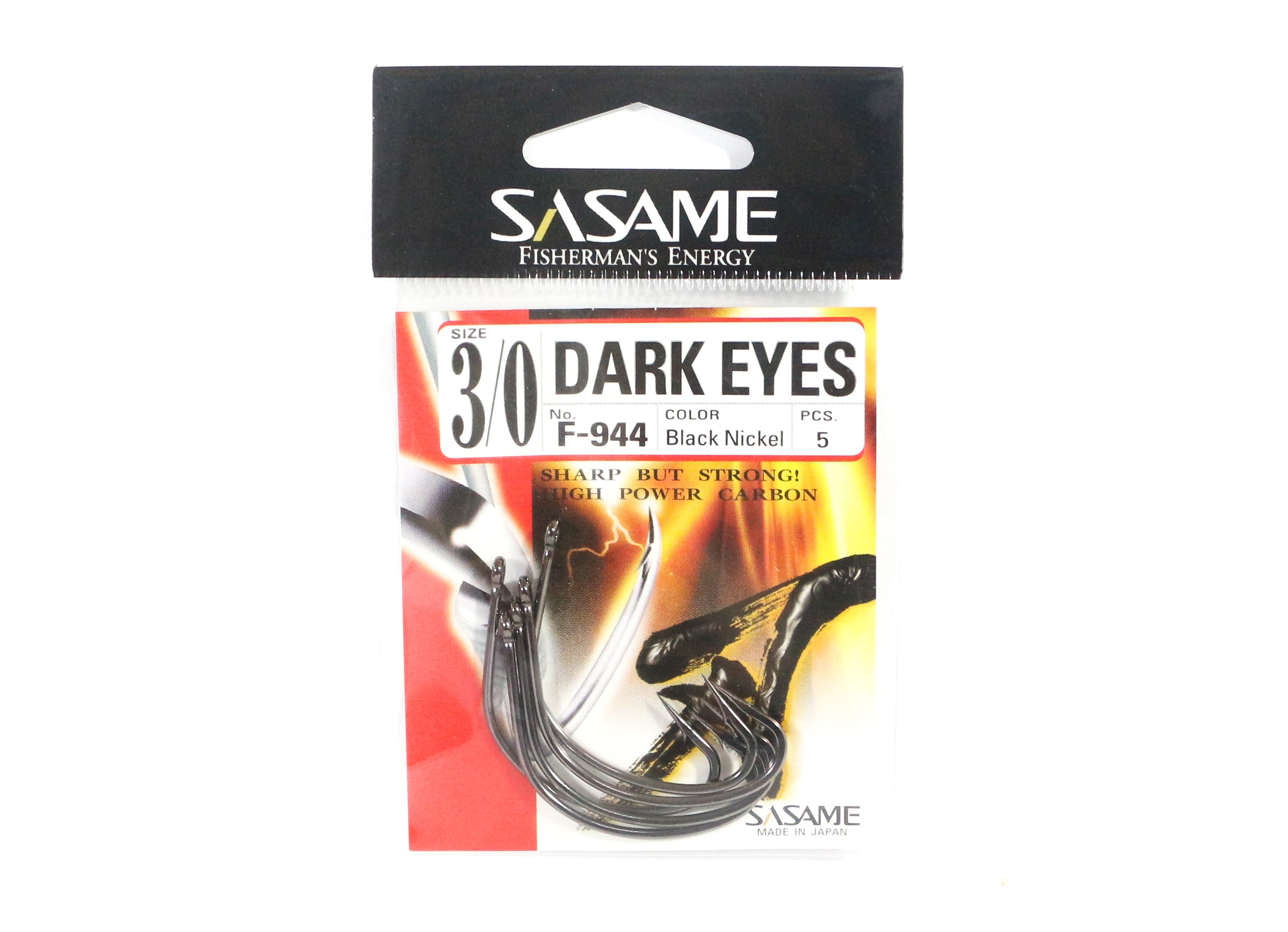 Sasame F-944 Dark Eyes Bait Hook Size 3/0 (1200)
