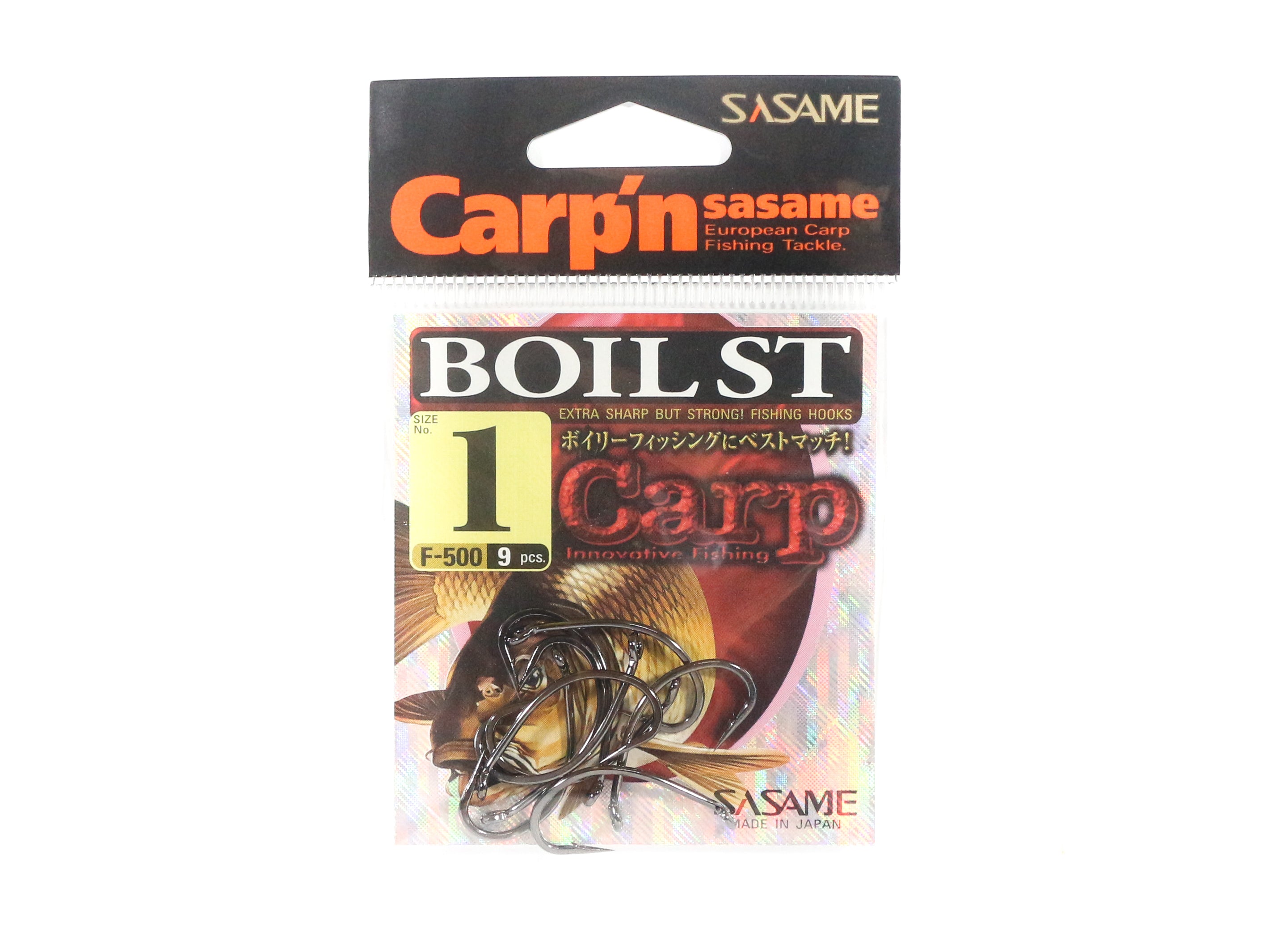 Sasame F-500 Boil ST Bait Hook Size 1 (1712)