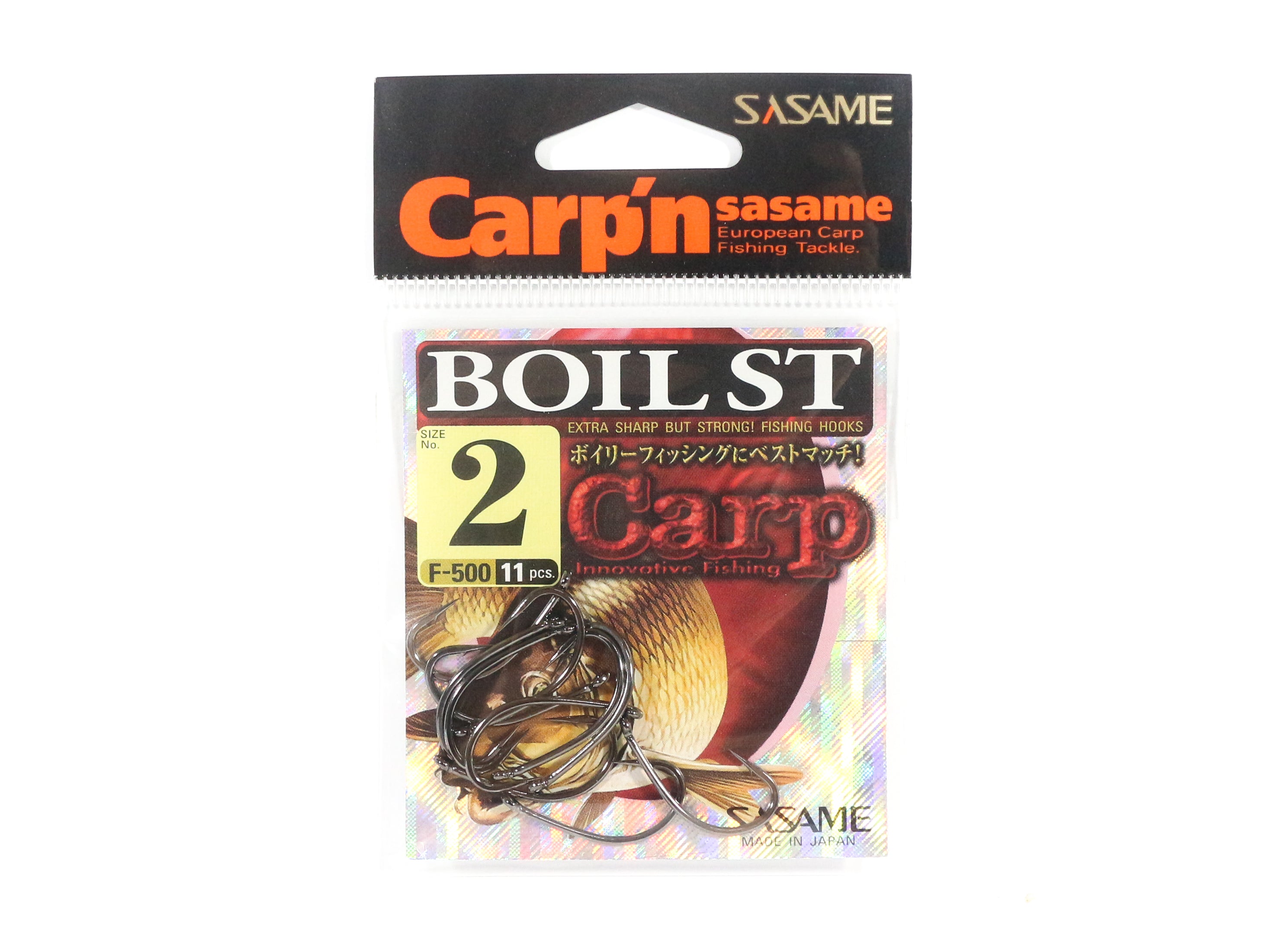 Sasame F-500 Boil ST Bait Hook Size 2 (1729)