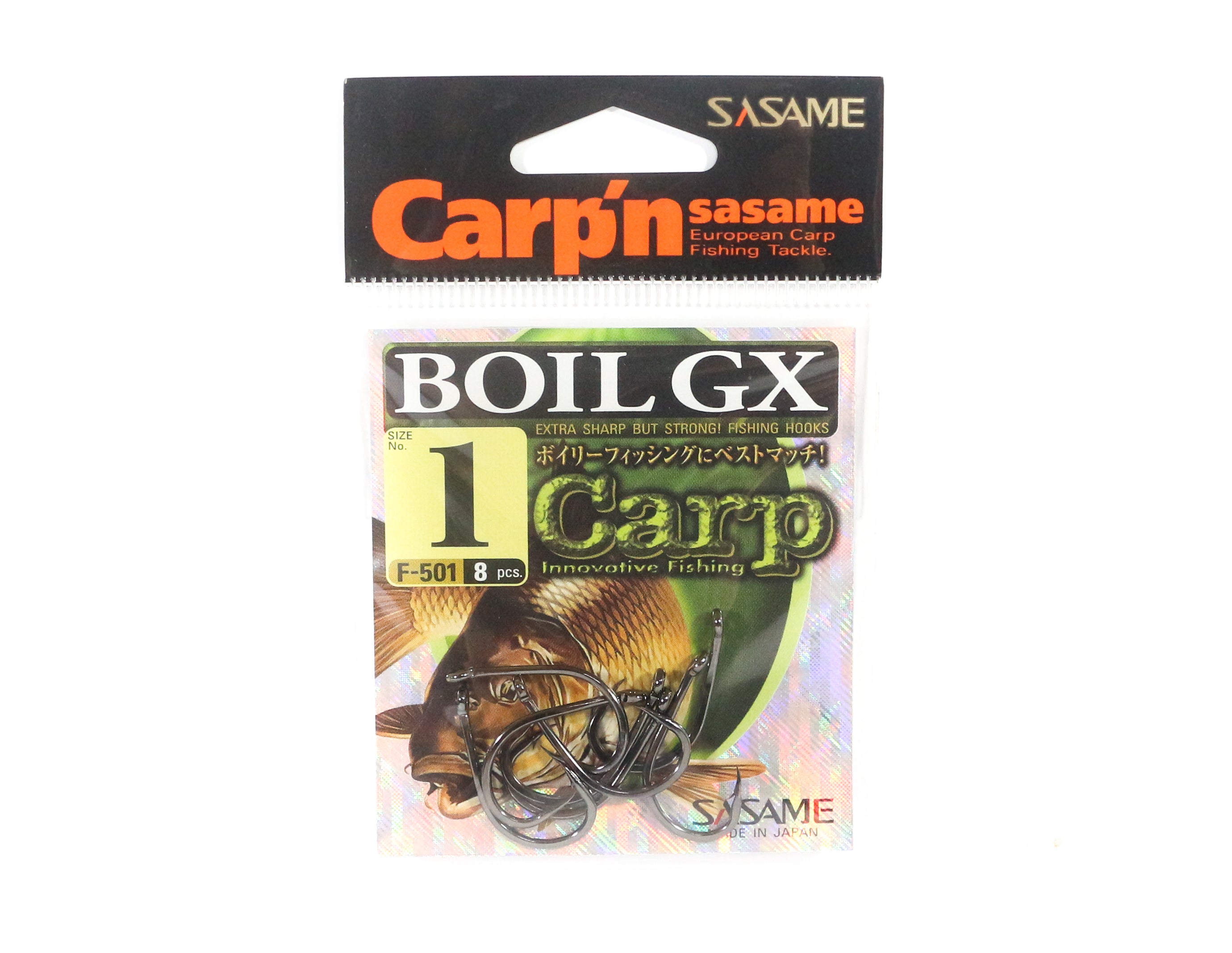 Sasame F-501 Boil GX Bait Hook Size 1 (1743)